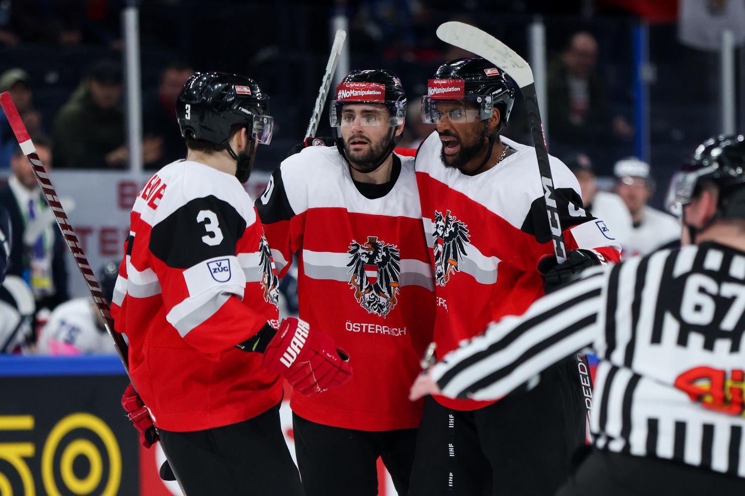 Österreich jubelt gegen Großbritannien.