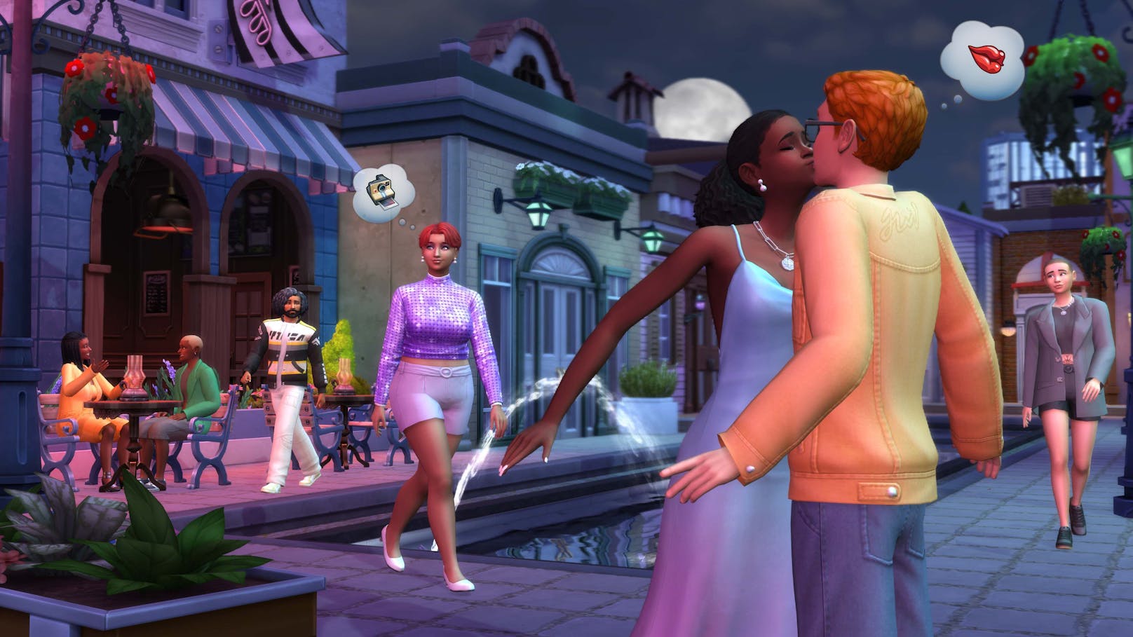 "Die Sims 4" kündigt "Mode zum Verlieben-Set" und "Kleine Camper-Set" an.