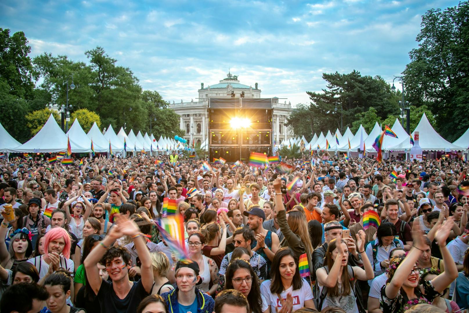 Events, Klimademo und Feste zur Vienna Pride im Juni