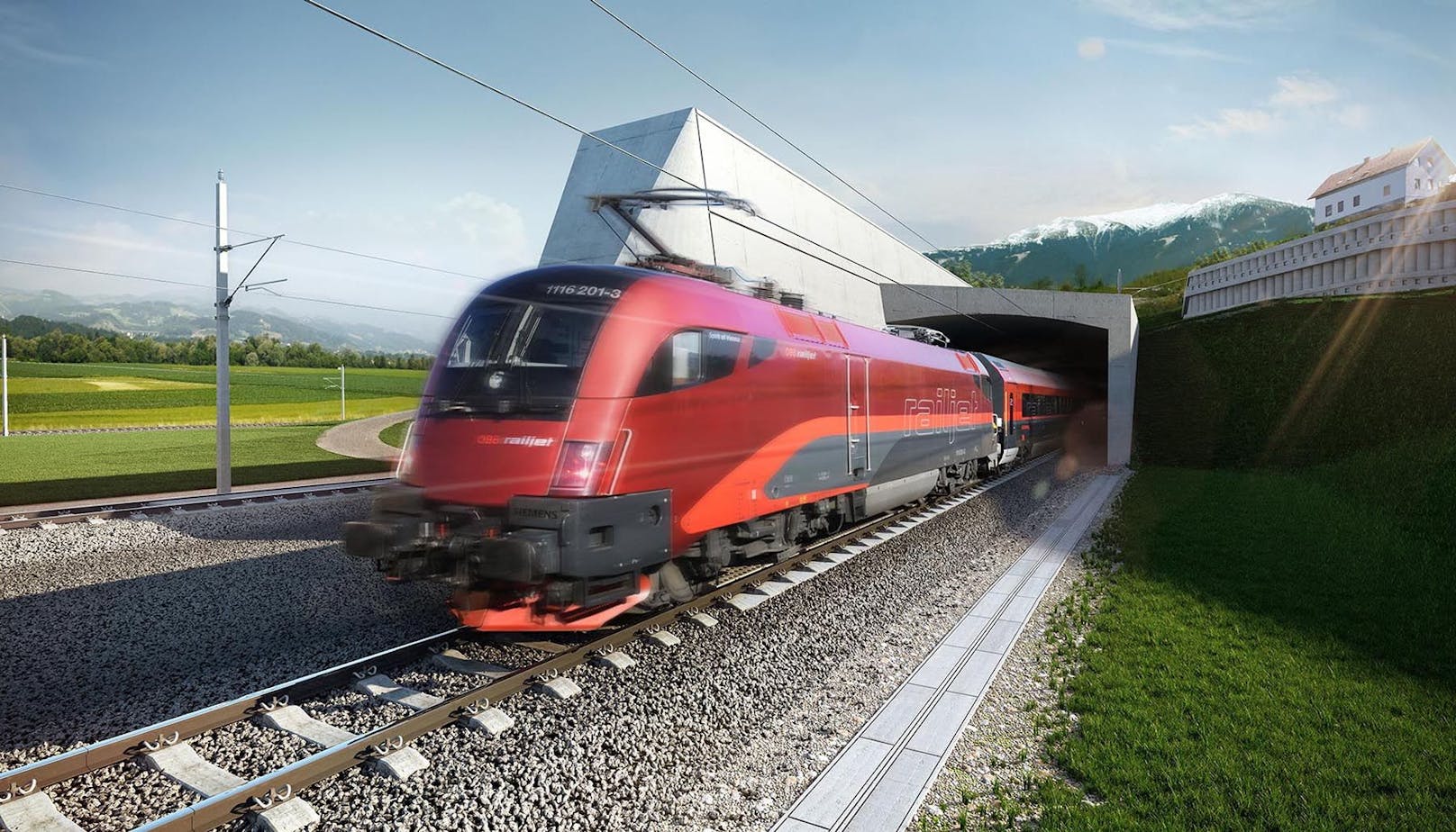 Die Koralmbahn zwischen Graz und Klagenfurt ist Teil der neuen Südstrecke und eines der bedeutendsten Infrastrukturprojekte Europas.