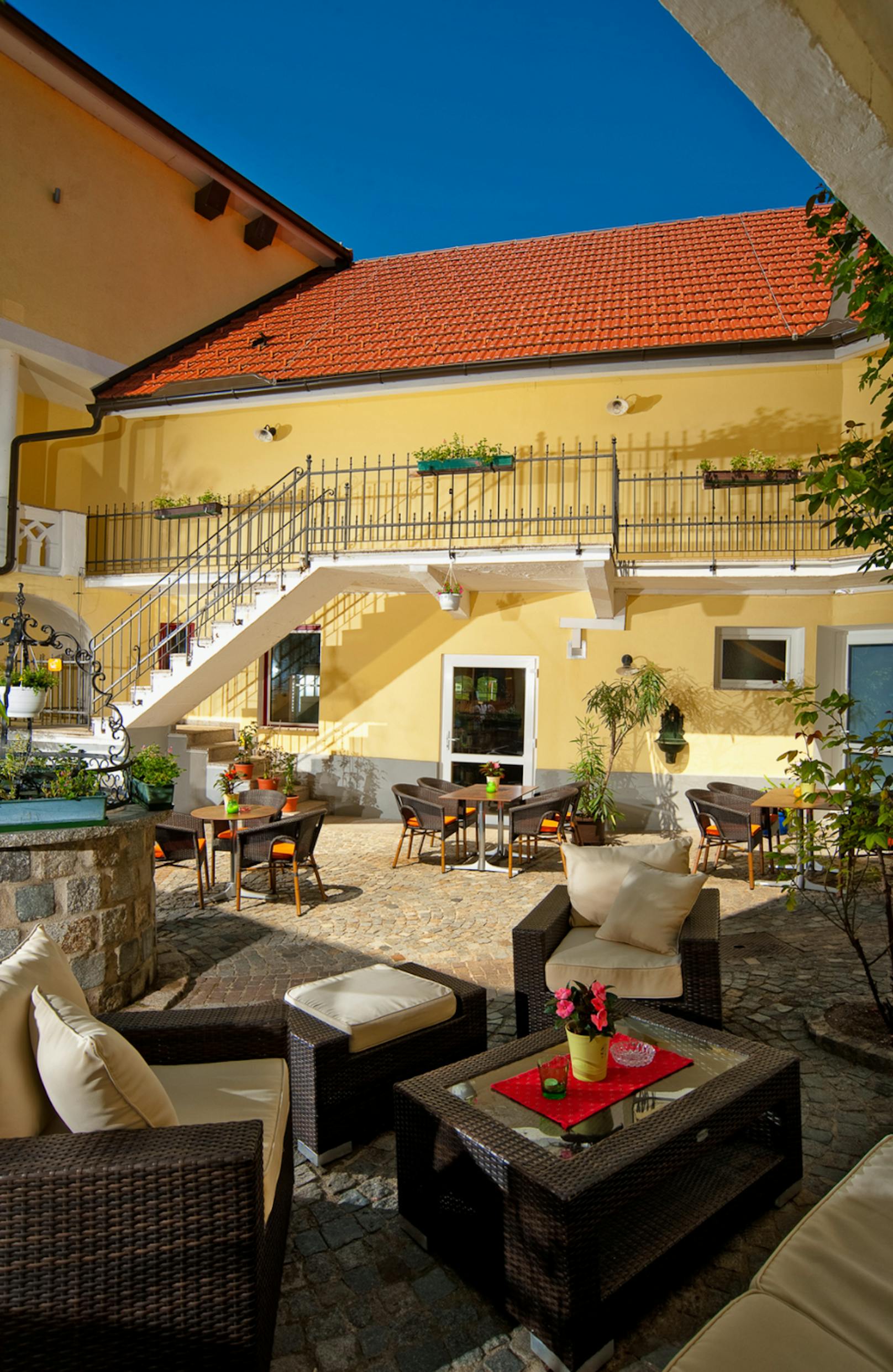 Hotel-Restaurant Residenz Wachau: Innenhof