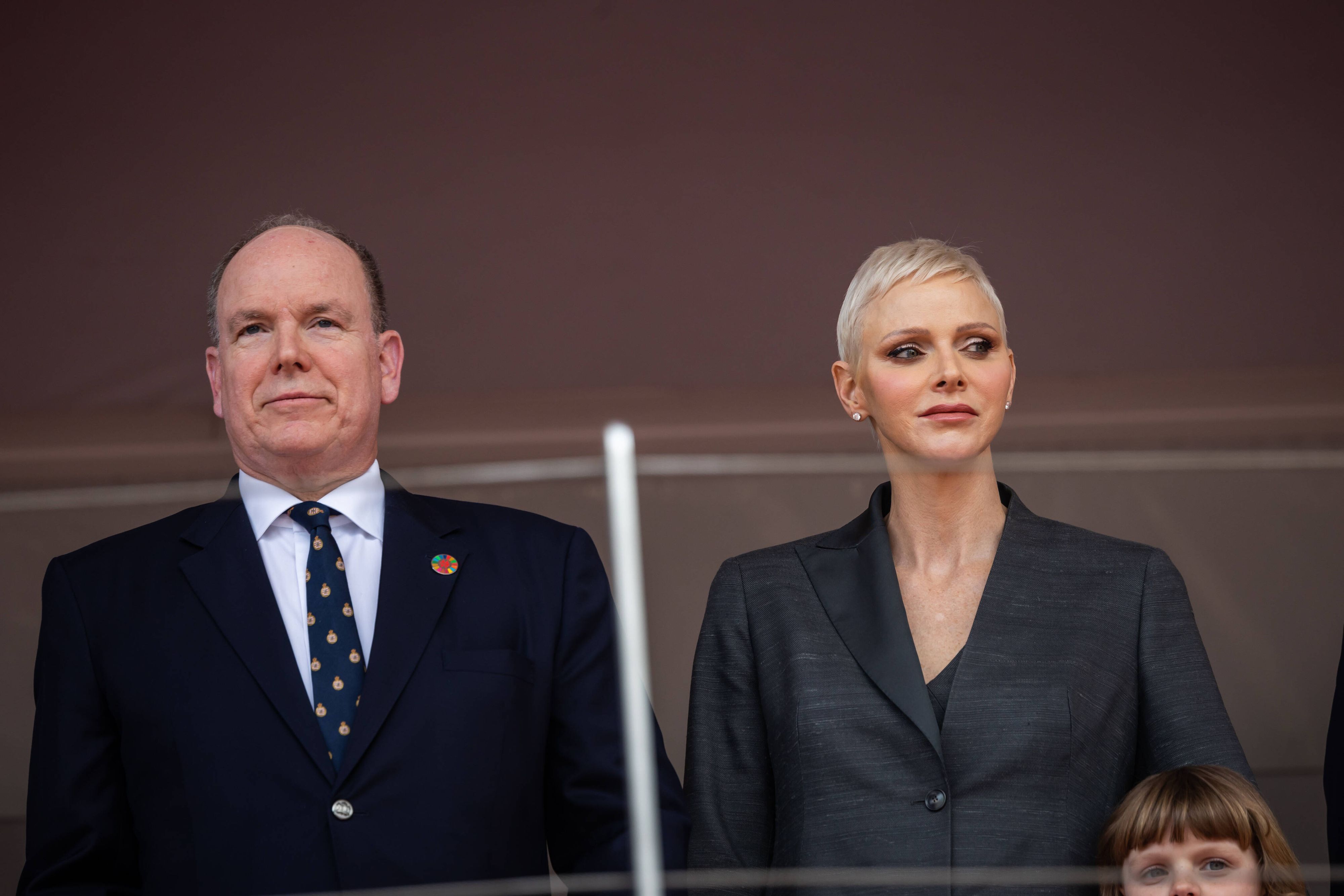 Charlène mit ihrem Ehemann Fürst Albert II.