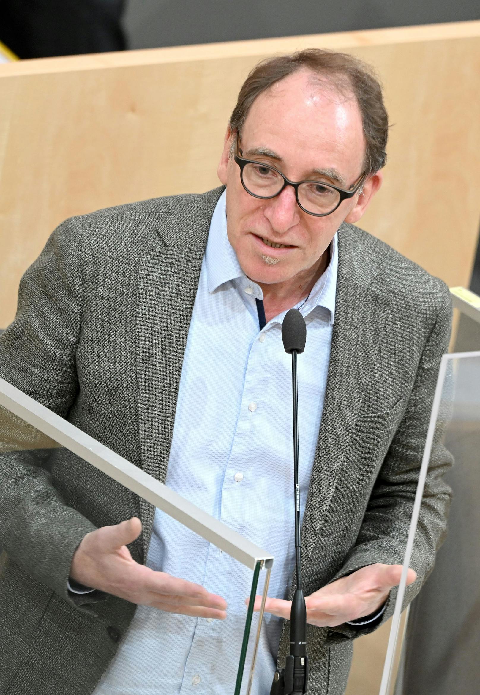 Sozial- und Gesundheitsminister Johannes Rauch (Grüne).