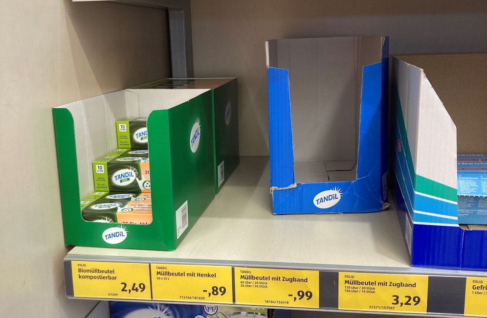 Lieferprobleme bei Hofer.