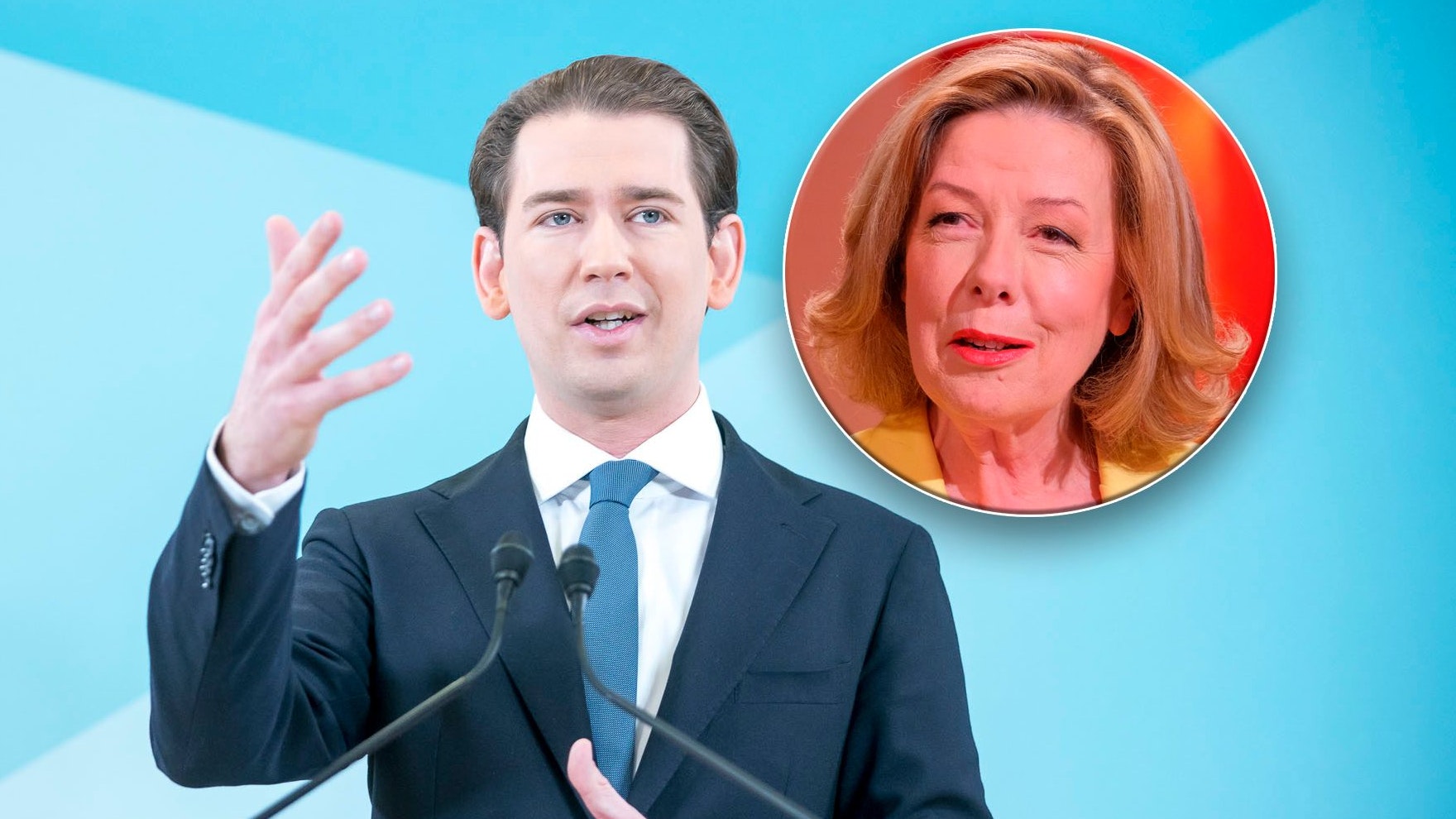 Sebastian Kurz schreibt mit Conny Bischofberger ("Herzschweißen") ein Buch.