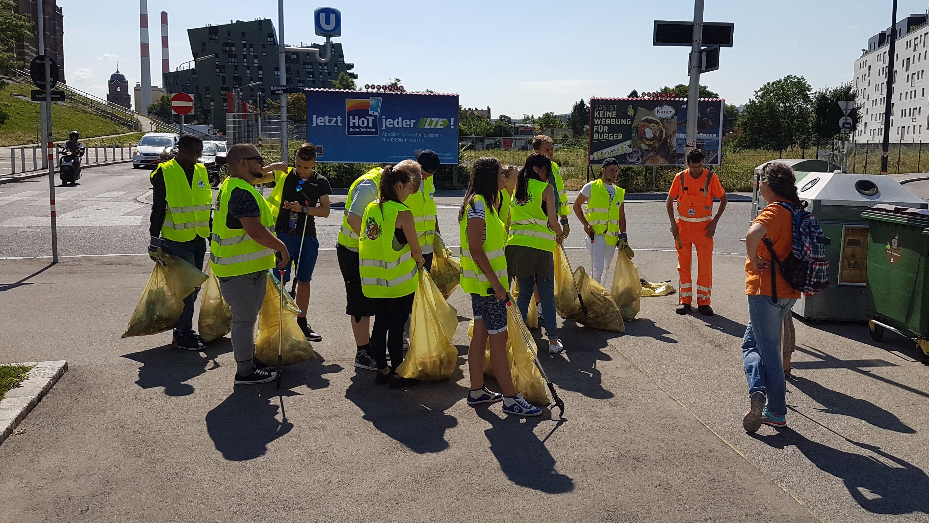 Bei den "Umweltwochen für Lehrlinge“ geht es raus aus den Klassenzimmern.