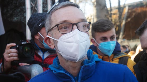 FPÖ-Chef Herbert Kickl ist zornig.