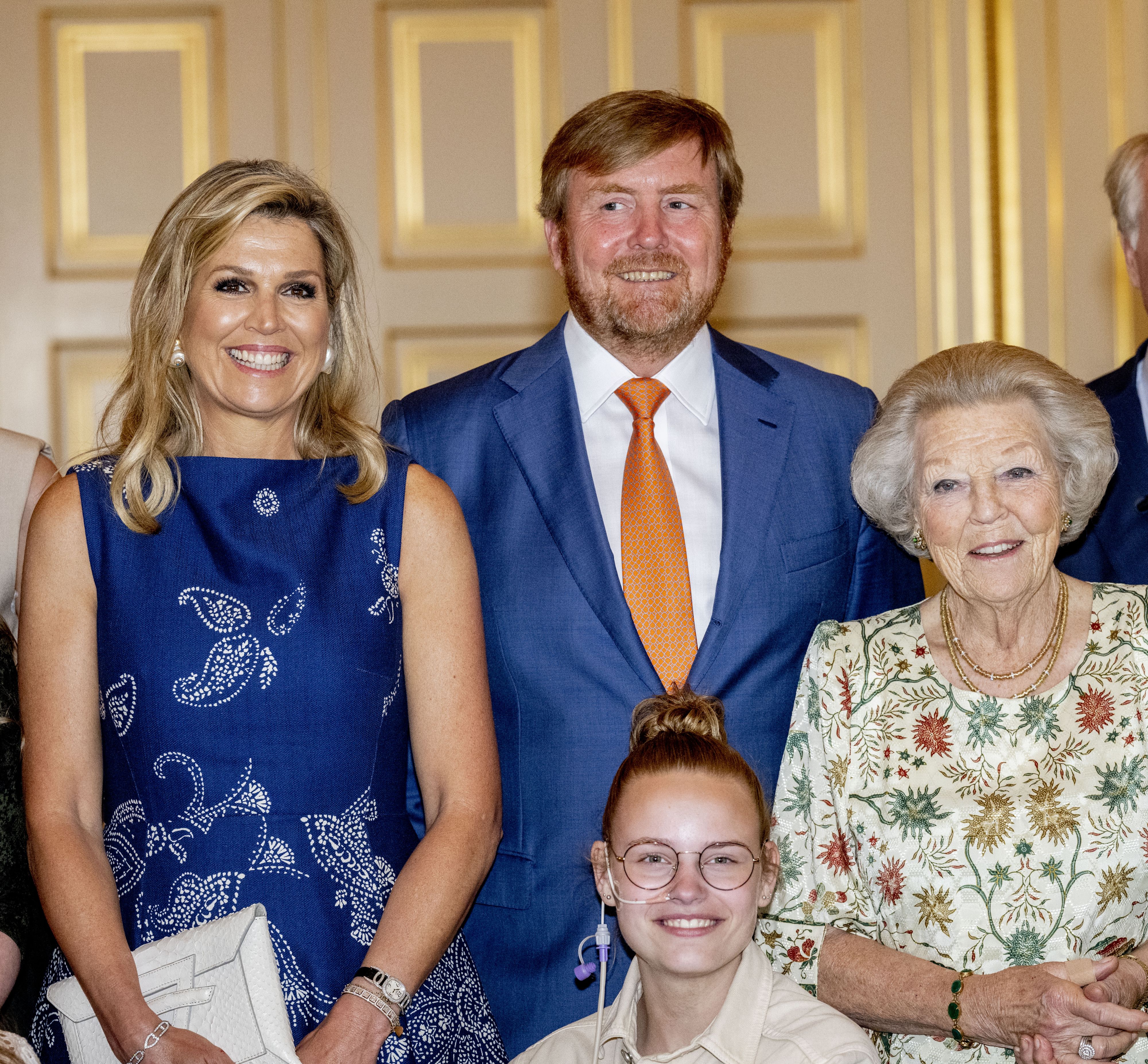 Das Königspaar besucht Österreich.