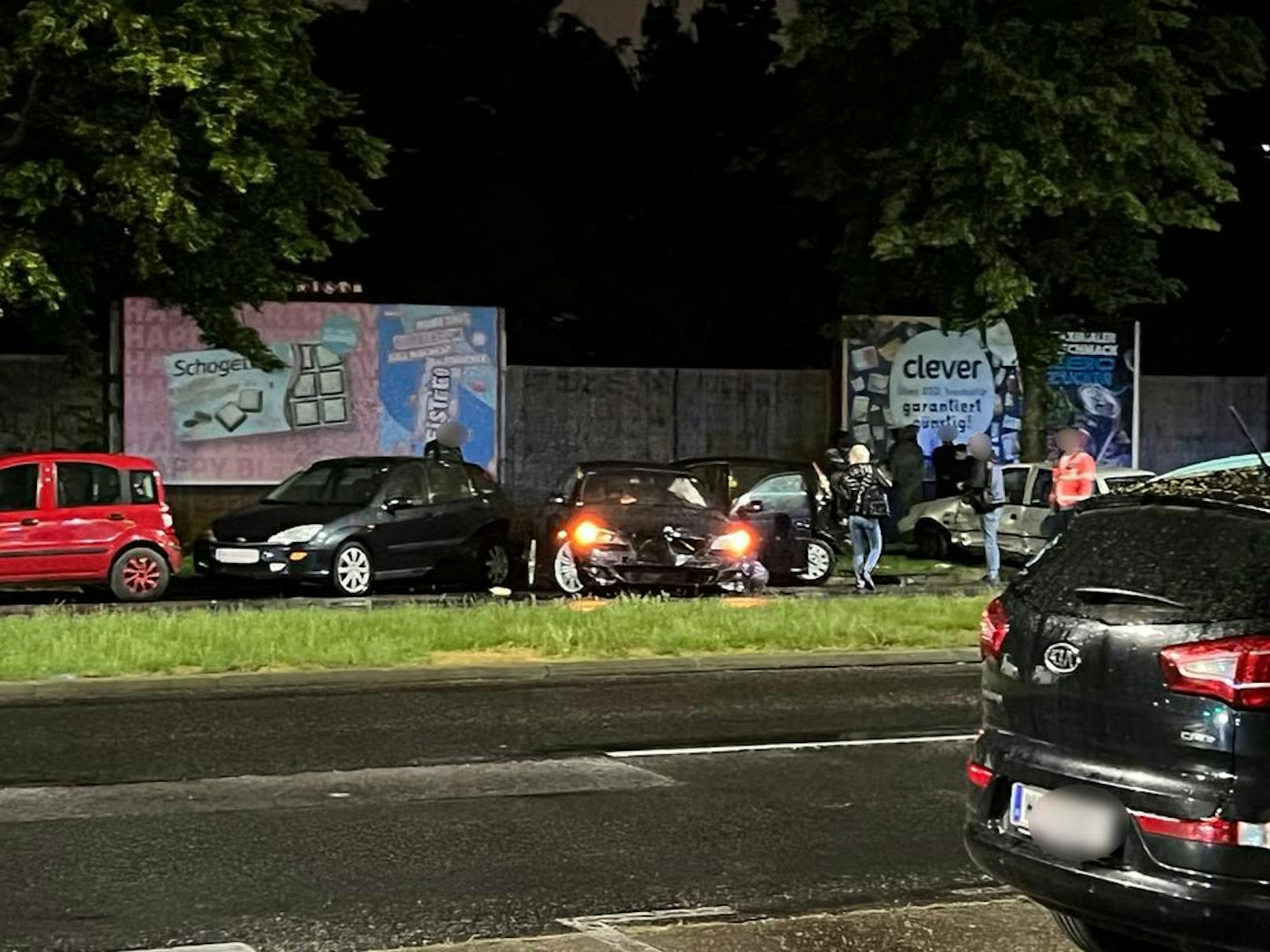 Schlimmer Unfall in Wien-Brigittenau