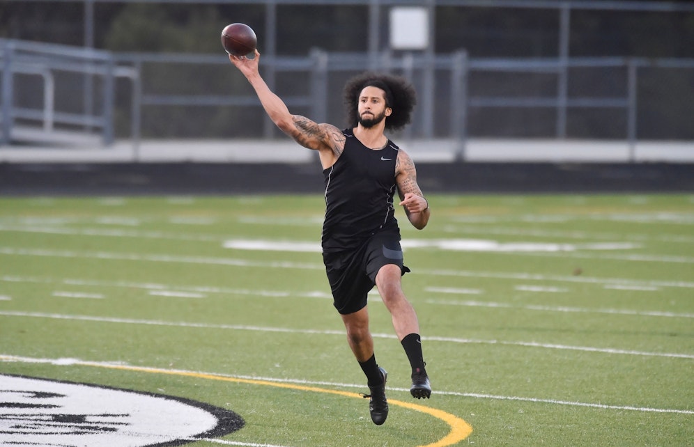 Colin Kaepernick bereitet sich auf sein Comeback vor.