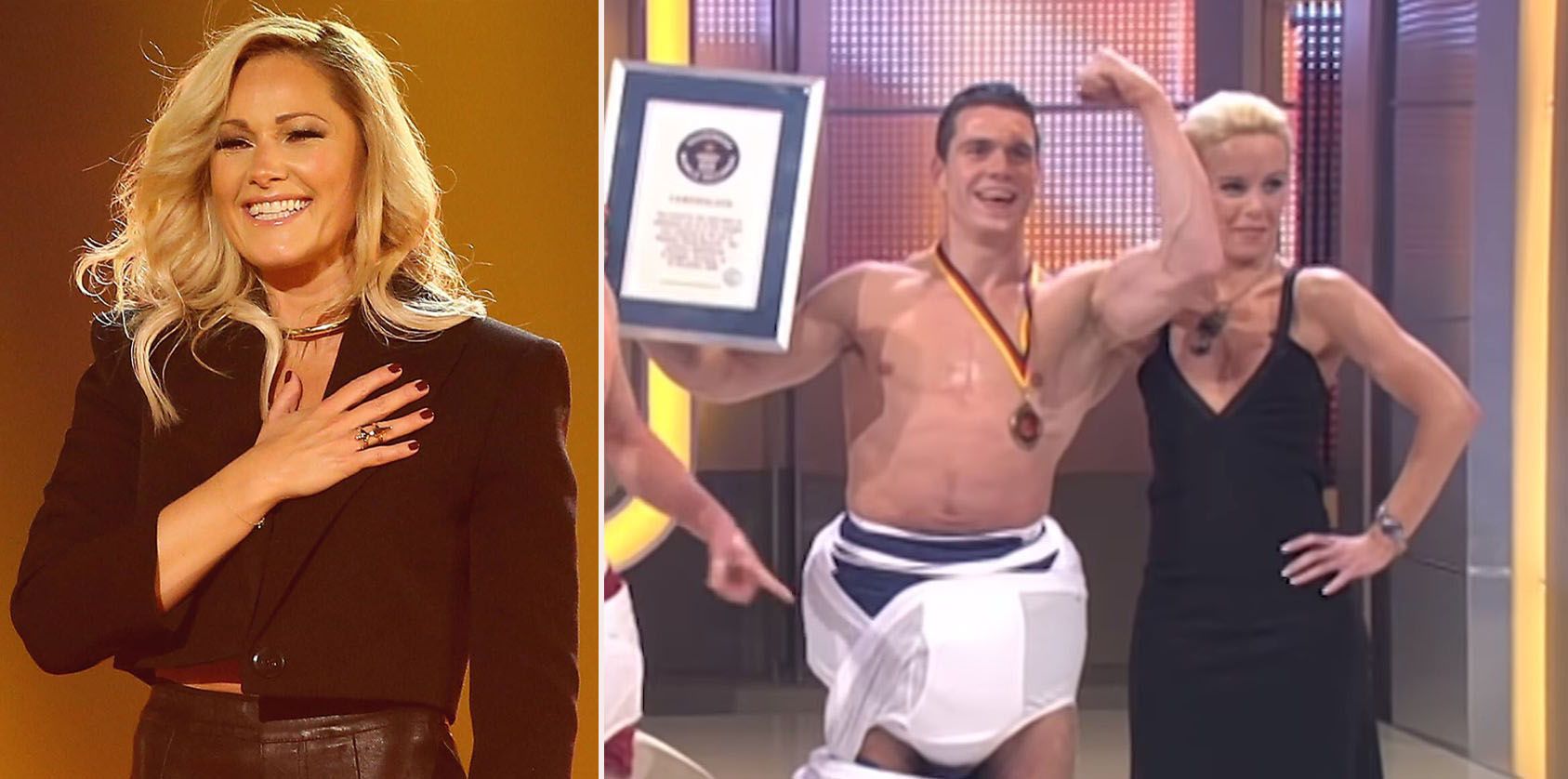 Helene Fischer mit Thomas Seitel