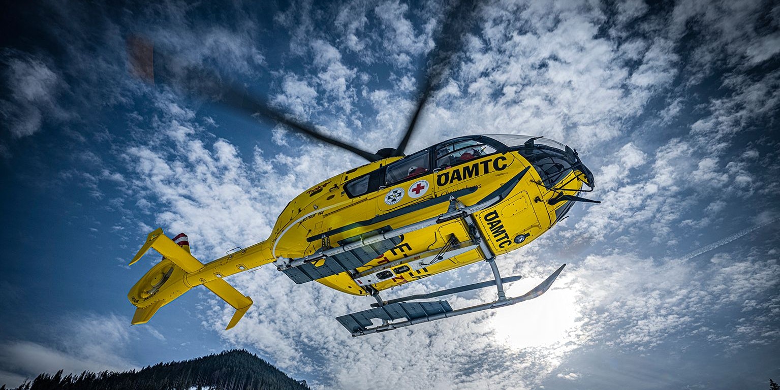 Der ÖAMTC-Rettungshubschrauber Christopherus 14 brachte den Buben ins Spital (Symbolbild)