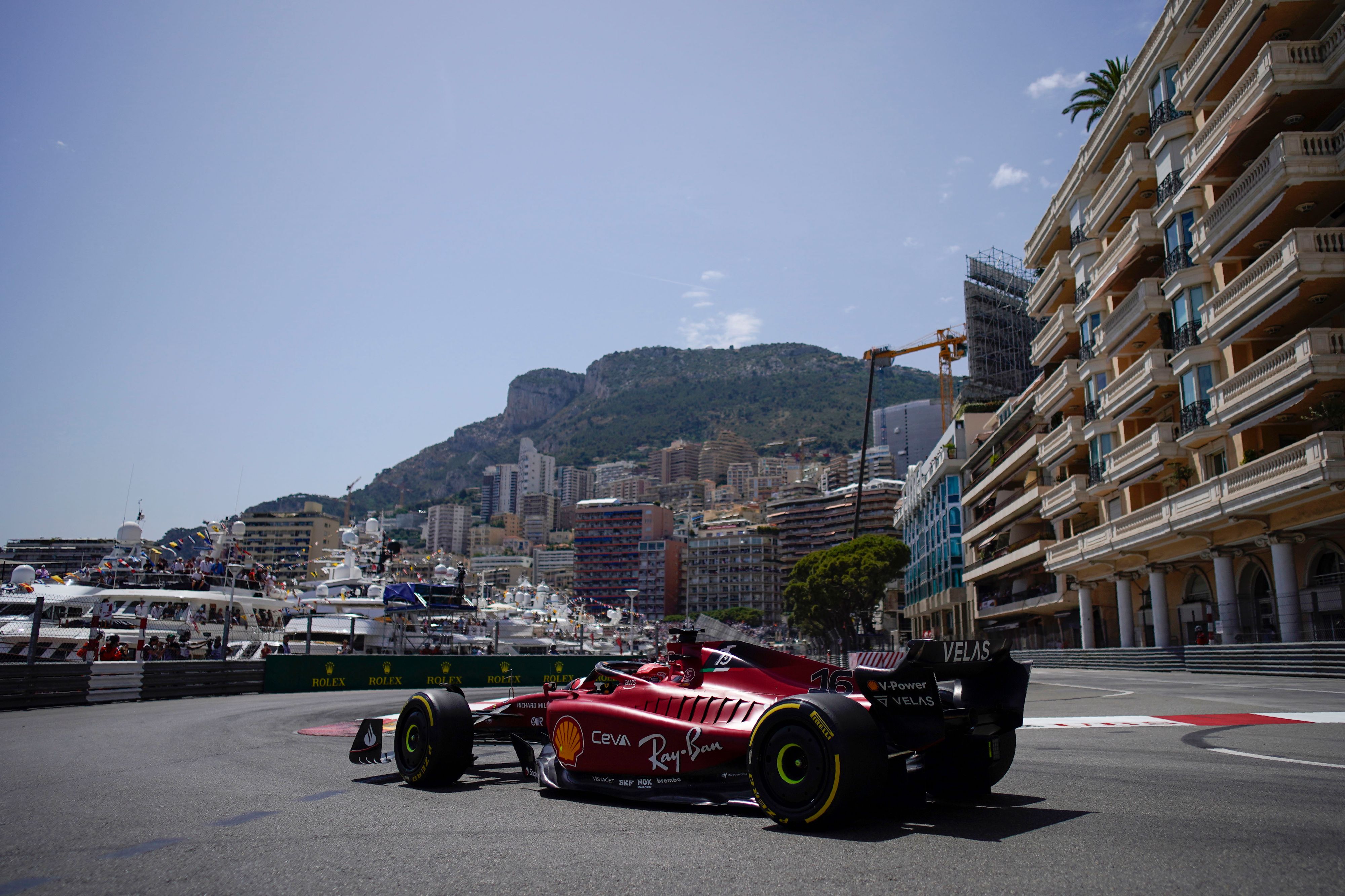 Charles Leclerc in Monaco