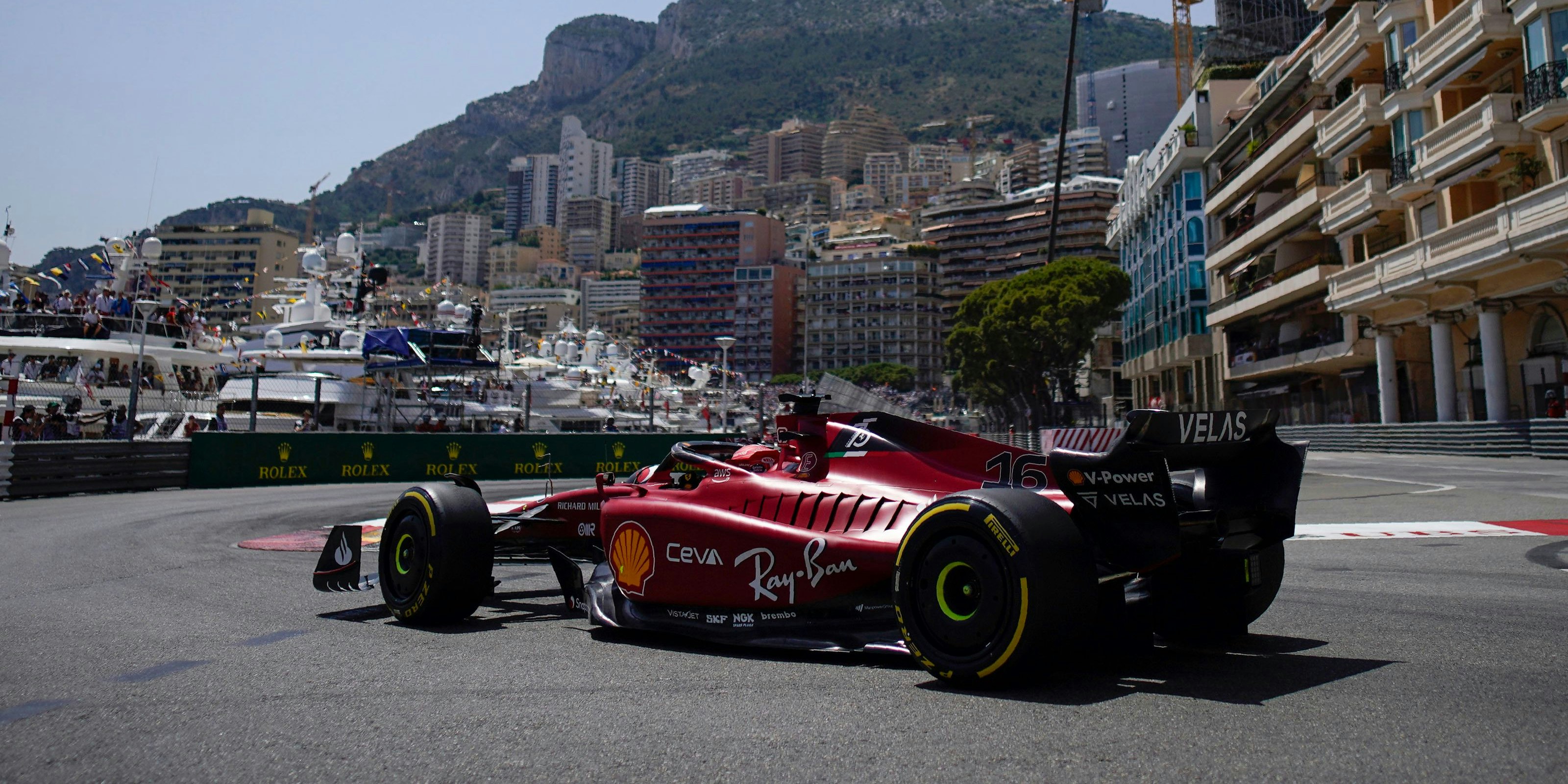 Charles Leclerc in Monaco