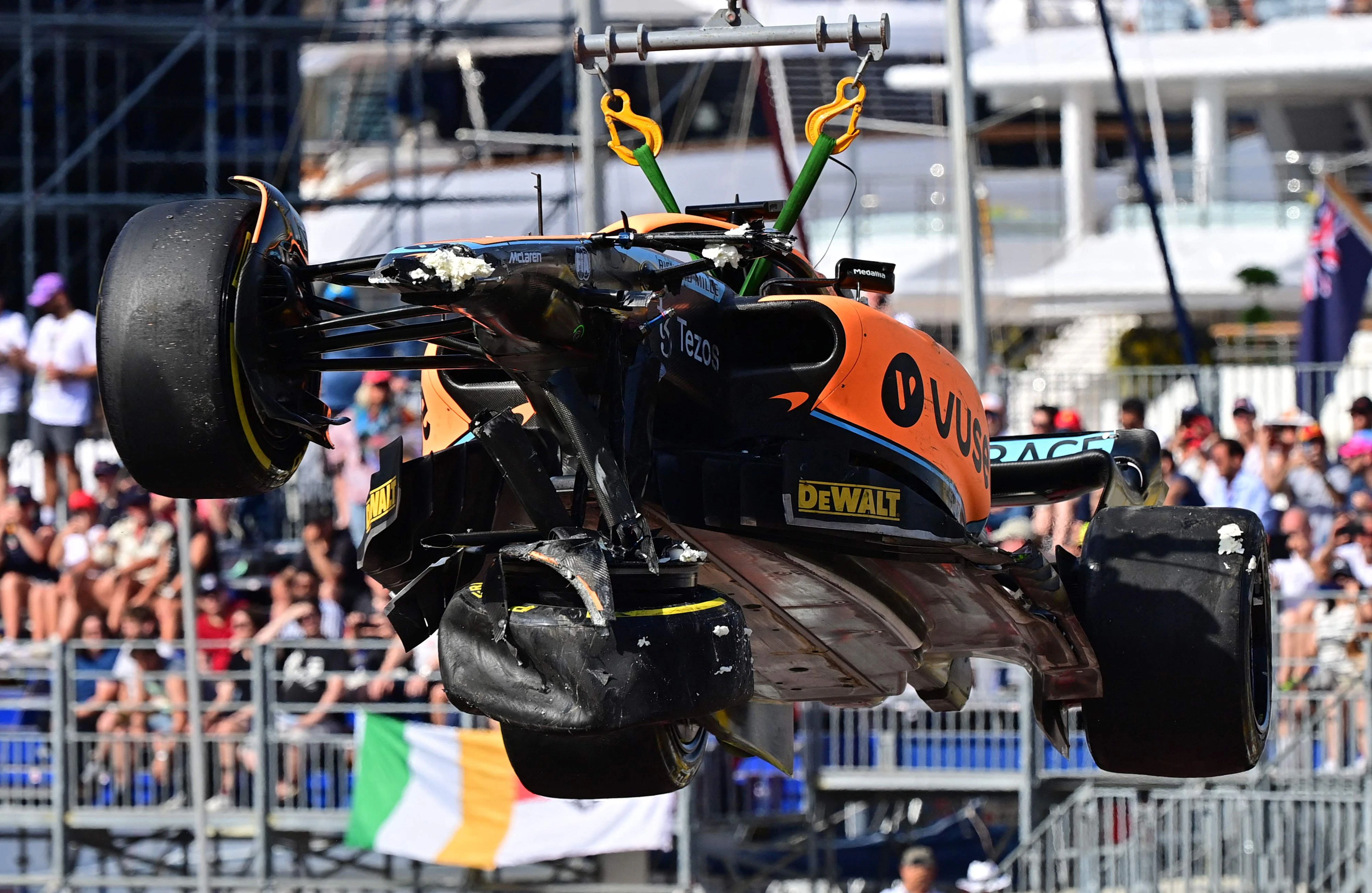 Ricciardo hängt am Haken