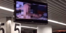 Flughafen spielt Hardcore-Pornos – Passagiere entsetzt