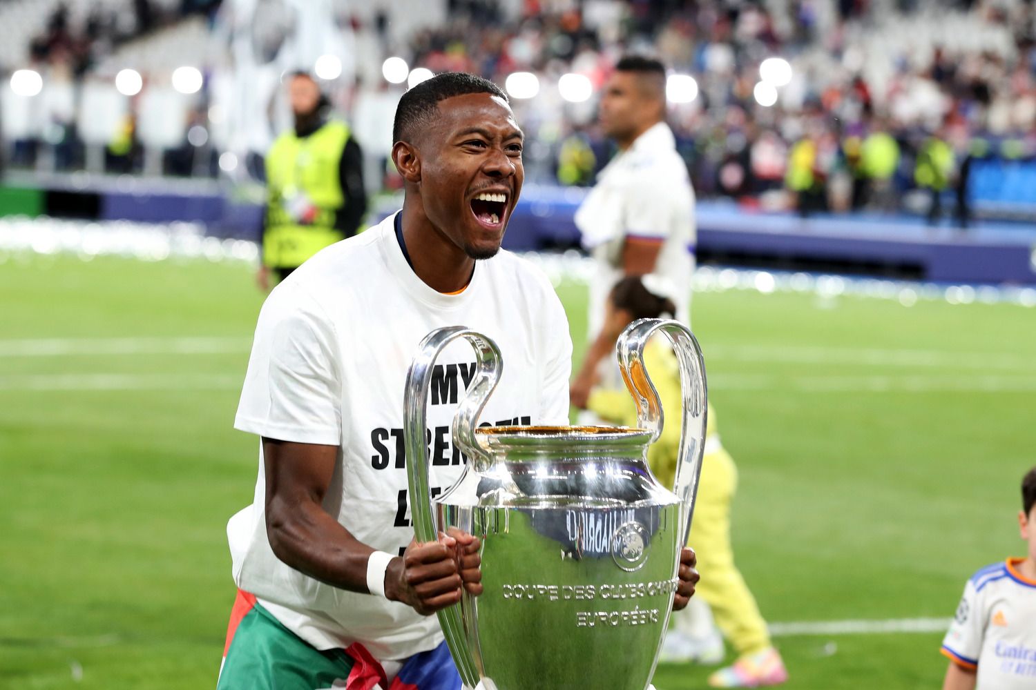 David Alaba ist zum dritten Mal Champions-League-Sieger