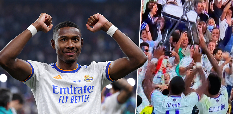 David Alaba ist einer der Stars des Abends