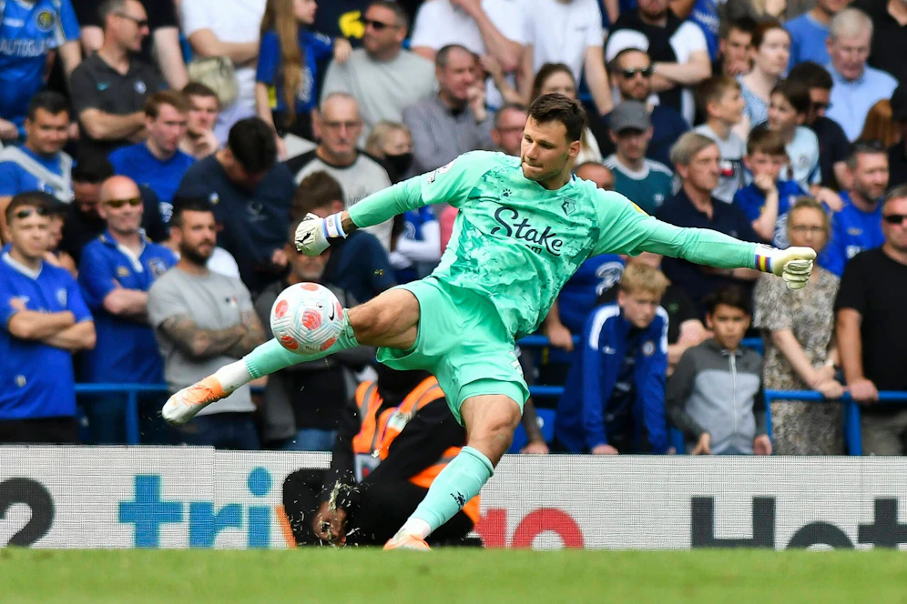 Daniel Bachmann im Watford-Dress