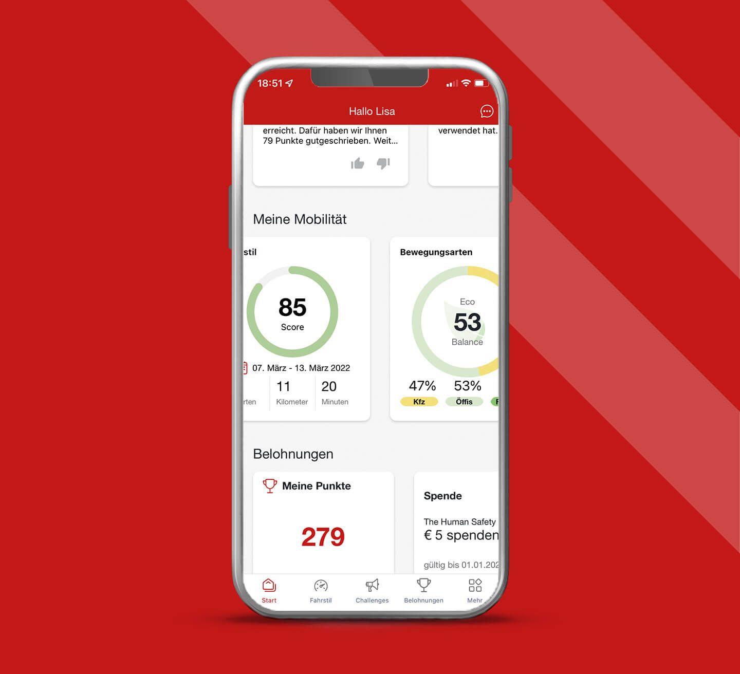 Neue Mobility-App von Generali: Wiener Telematik-Anbieter Dolphin als Technologiepartner.