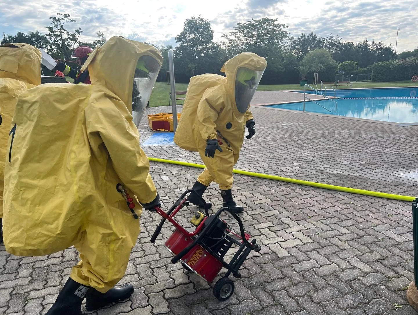 Giftgas-Austritt im Freibad Mattersburg