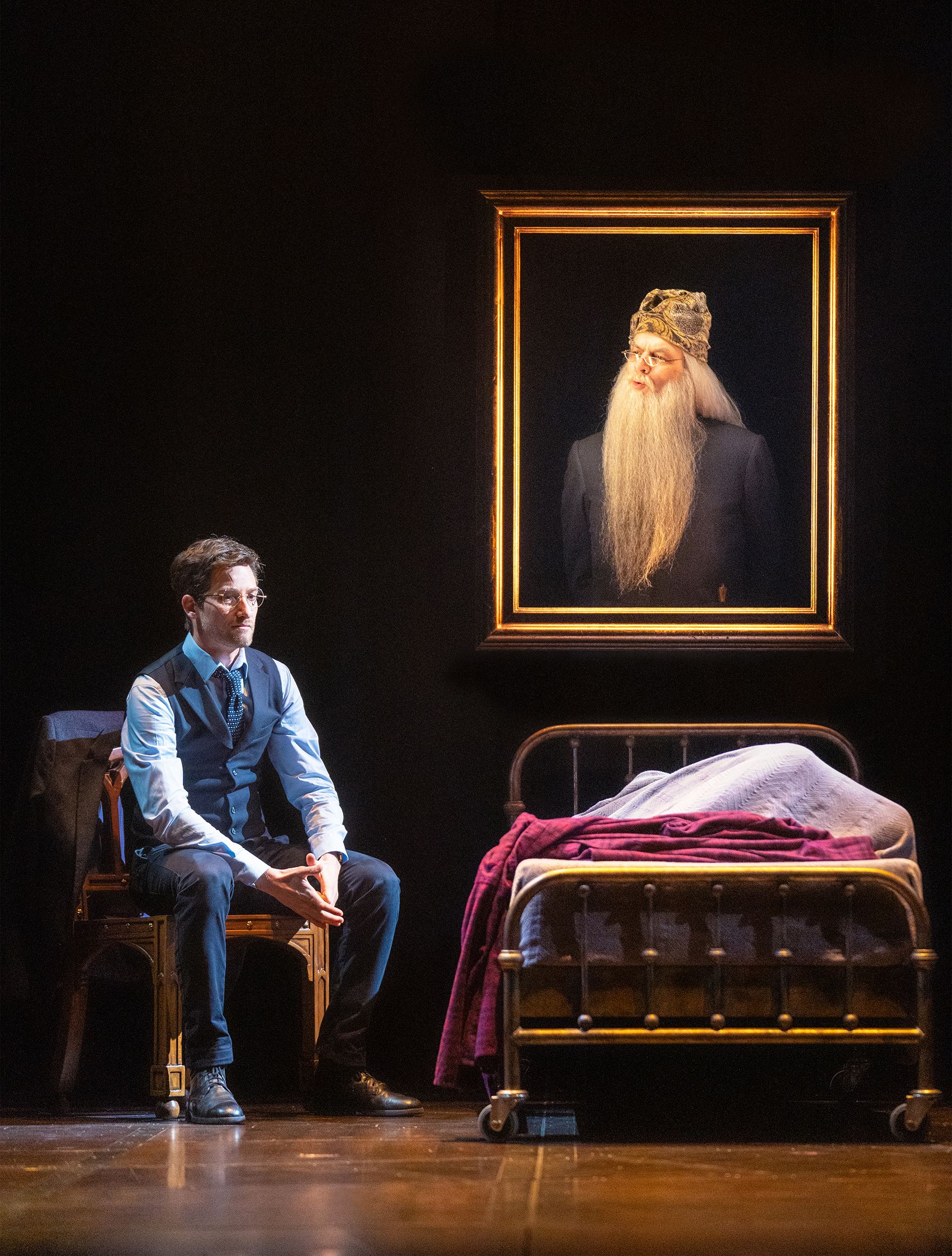 Markus Schöttl zaubert als Harry Potter.