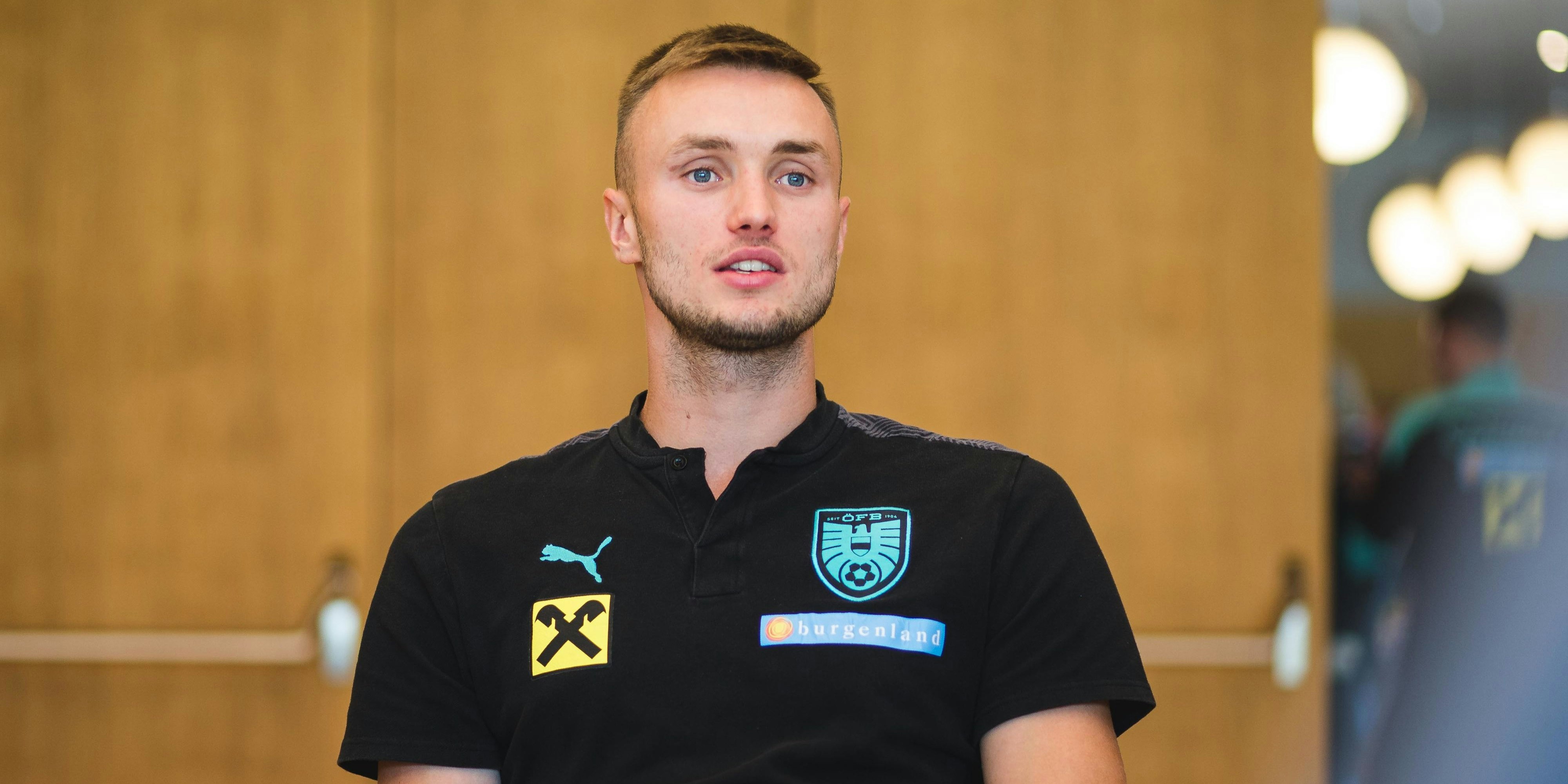 Sasa Kalajdzic saß in Bad Tatzmannsdorf Rede und Antwort.