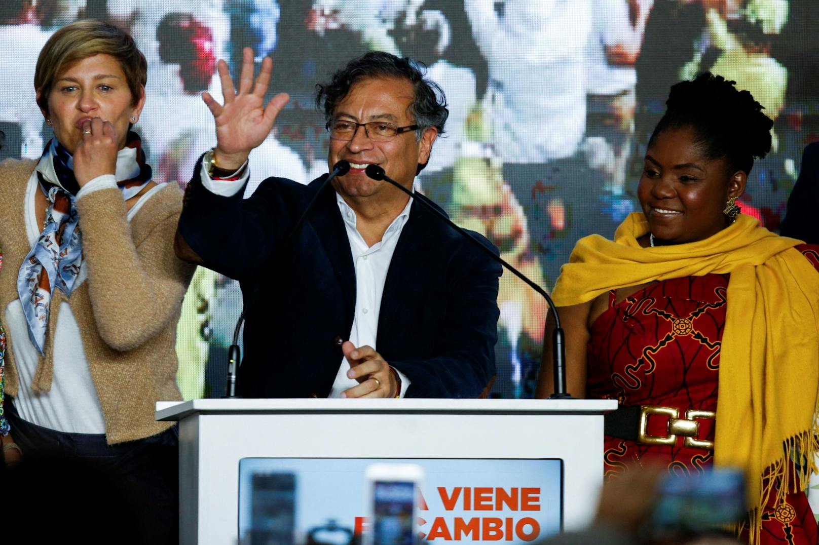Gustavo Pedro hat die Präsidentenwahl in Kolumbien für sich entschieden.