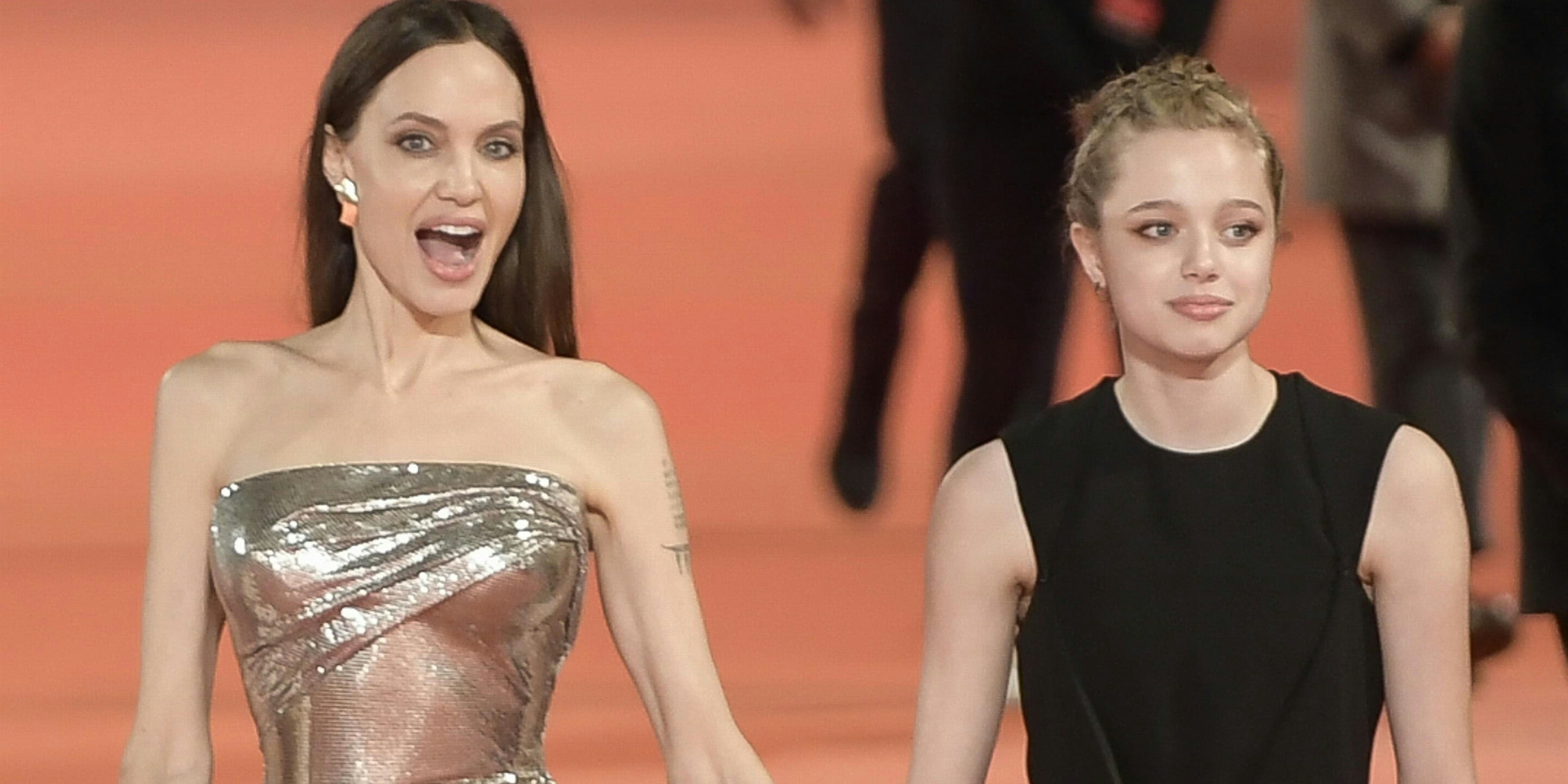 Angelina Jolie mit ihrer Tochter Shiloh Jolie-Pitt