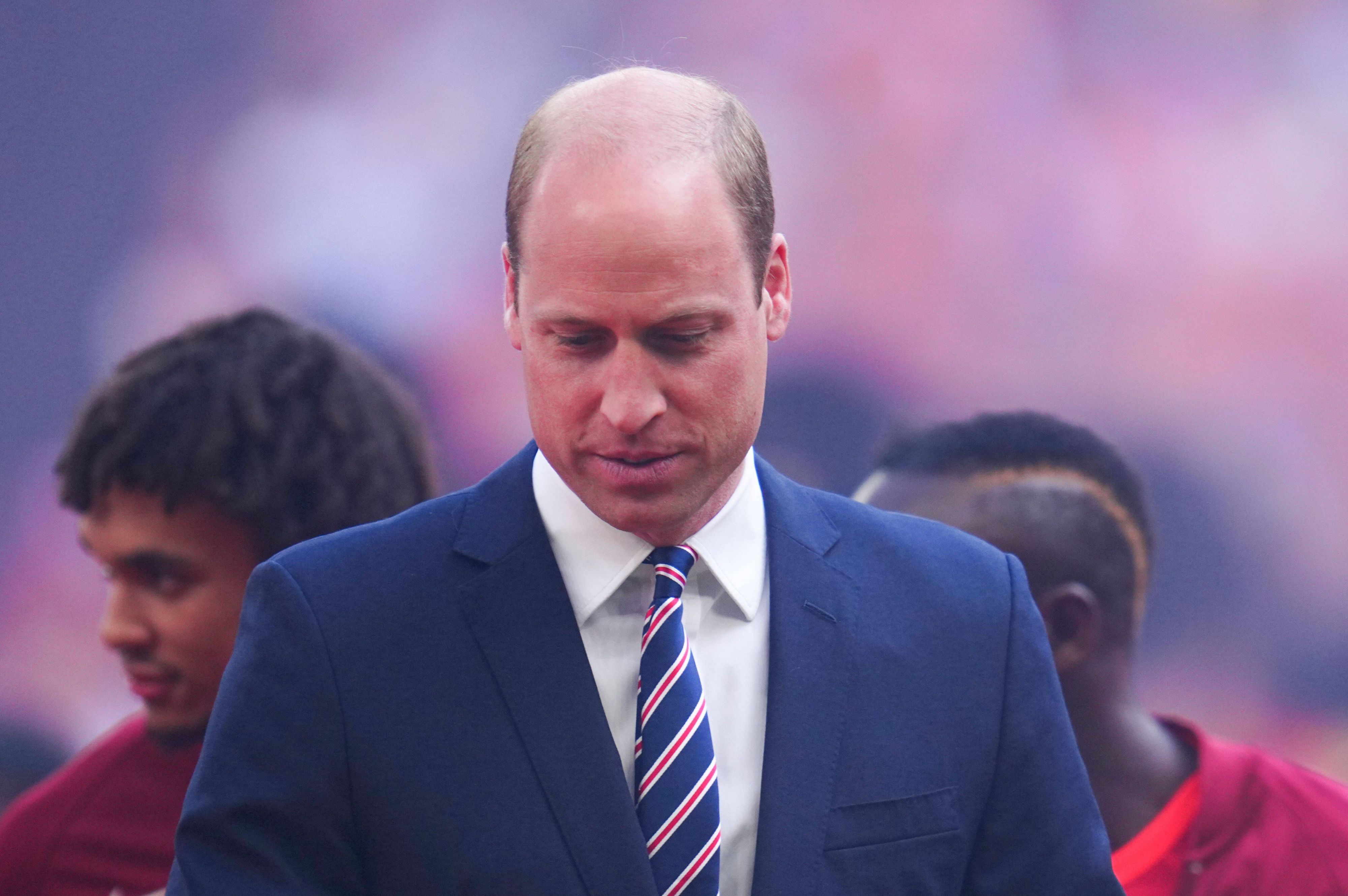 Der 39-Jährige probt schon für die Geburtstagsparade.