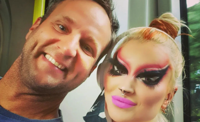 Matthias Strolz mit Pandora Nox