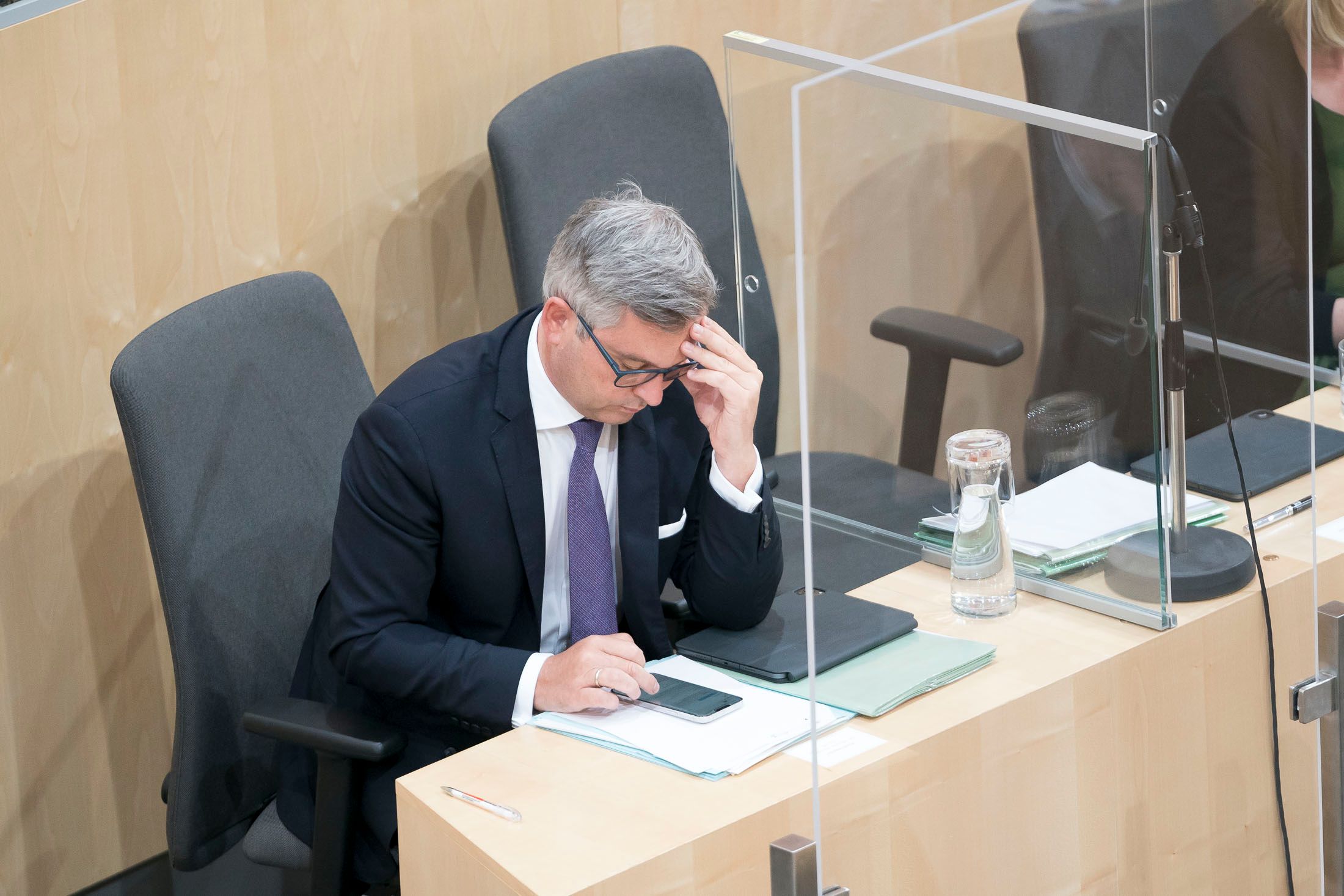 Feilt noch am Feinschliff des neuen Inflations-Pakets: Finanzminister Magnus Brunner.