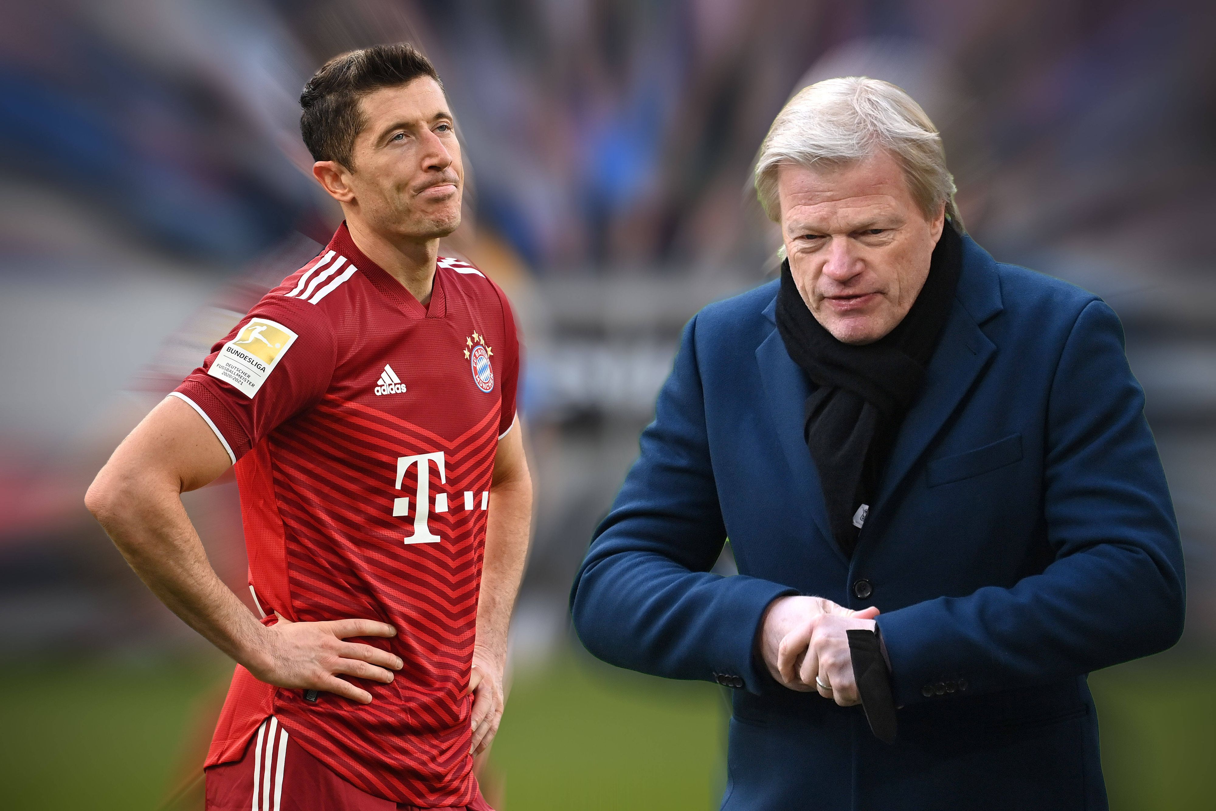 Robert Lewandowski will wechseln, Oliver Kahn ist stinksauer