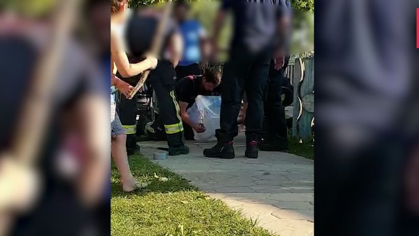 Feuerwehr-Einsatz am Spielplatz