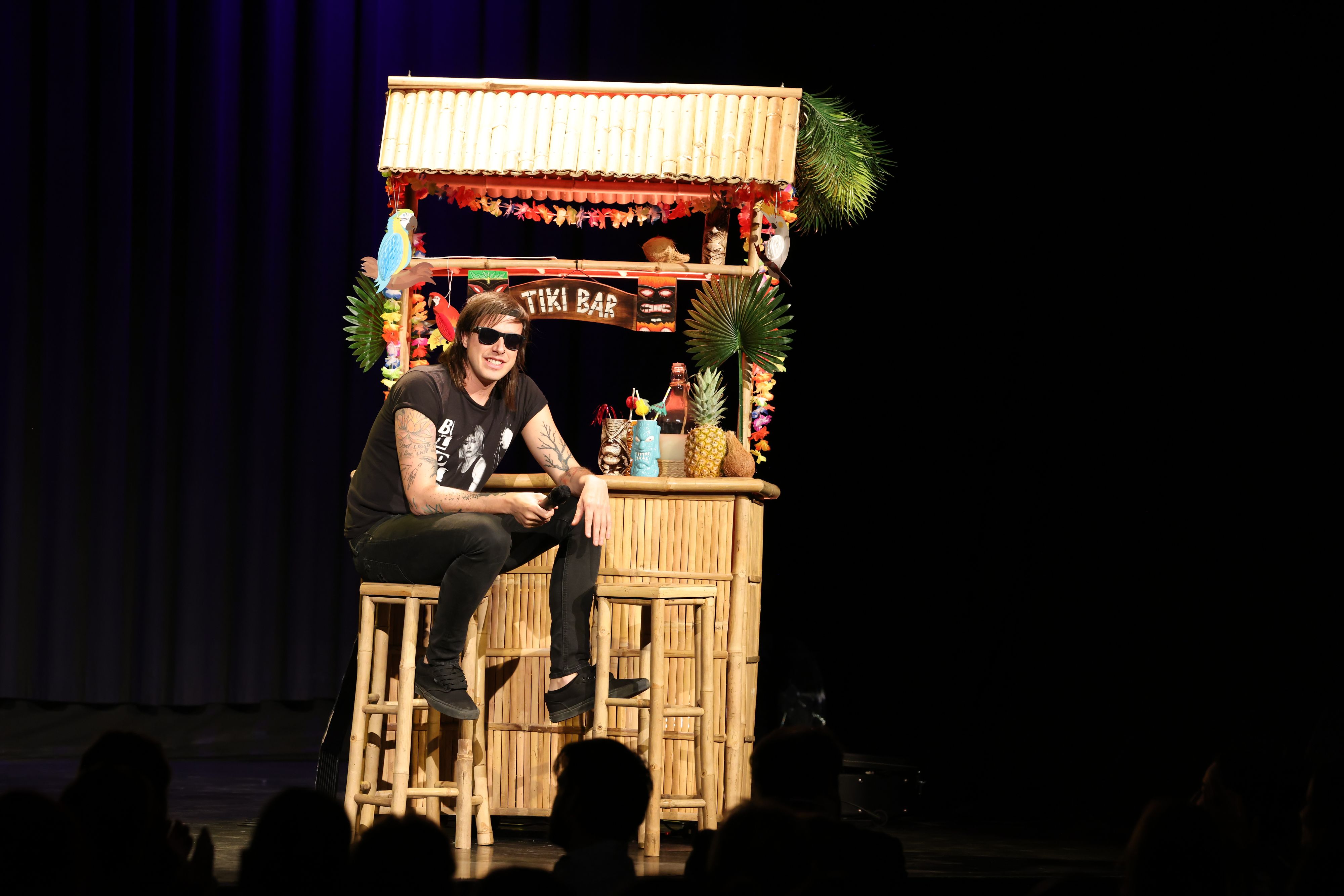 Marco Pogo präsentierte sein erstes Kabarett "Gschichtldrucker" im Wiener "Orpheum"