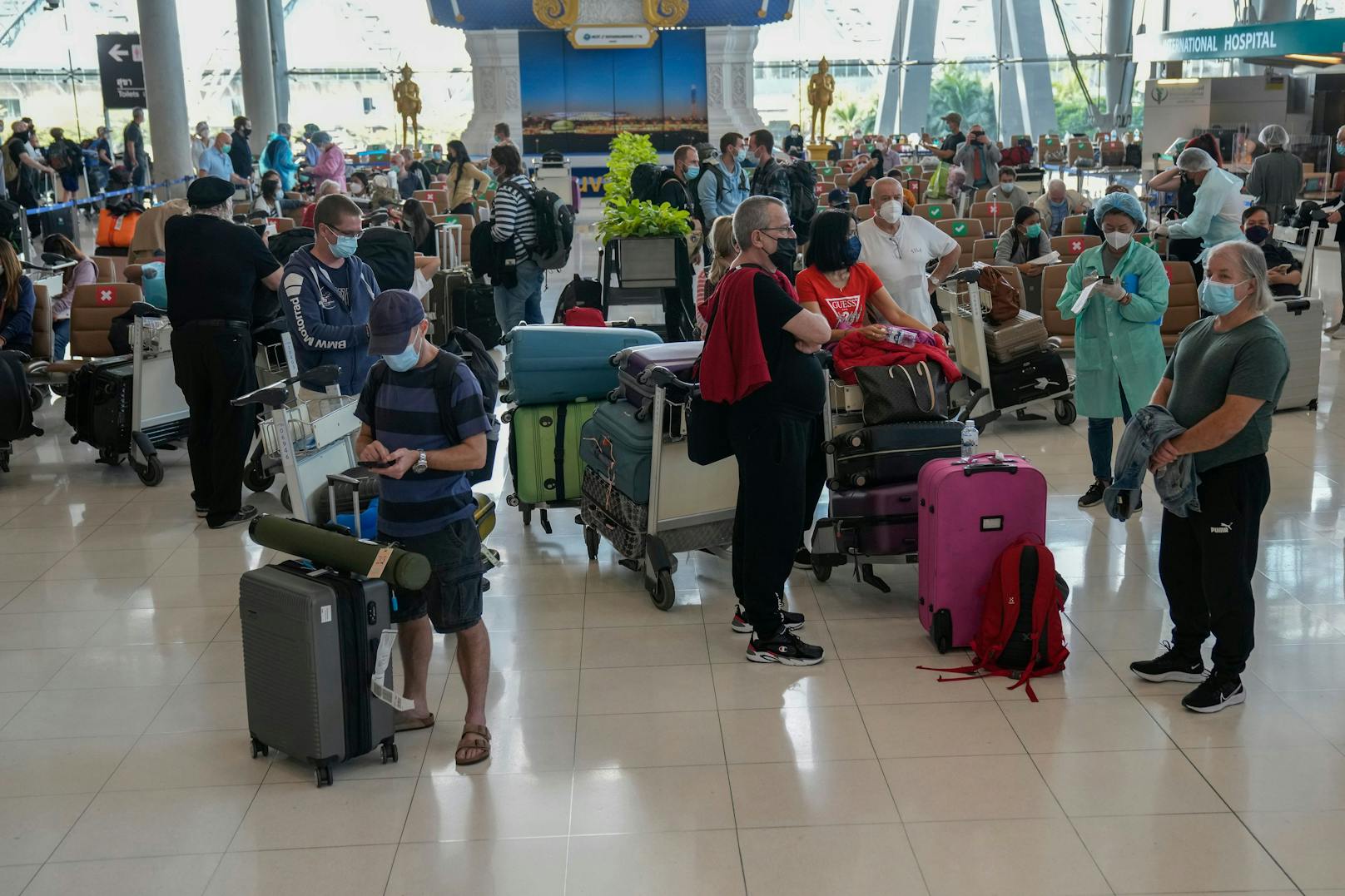 Affenpocken am Airport Bangkok – 12 Personen abgesondert