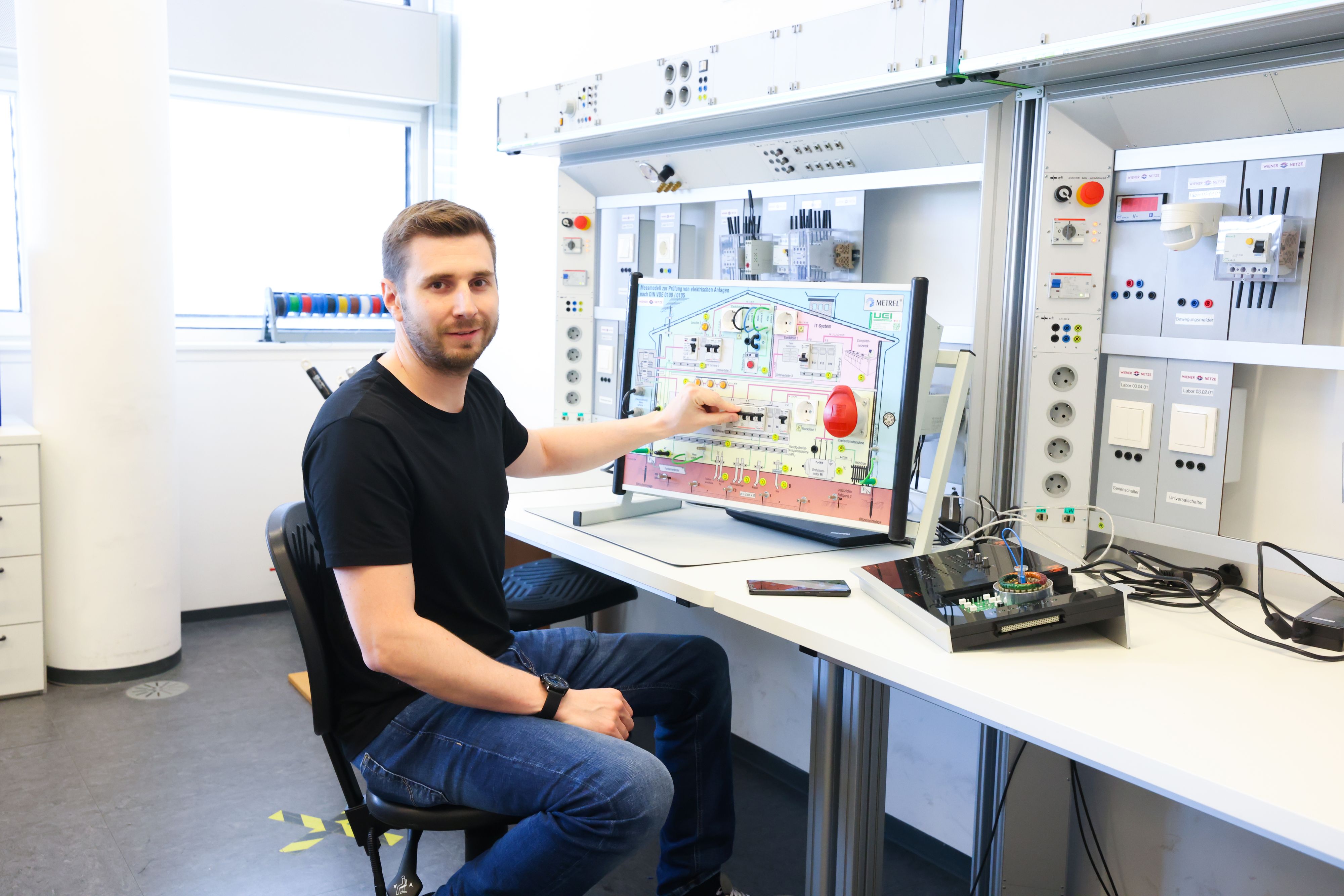 Klimapionier Mathias Scholz Wiener Netze Projekt "Umweltwoche für Lehrlinge"