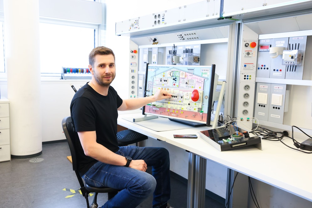 Lehrlingsausbilder Mathias Scholz