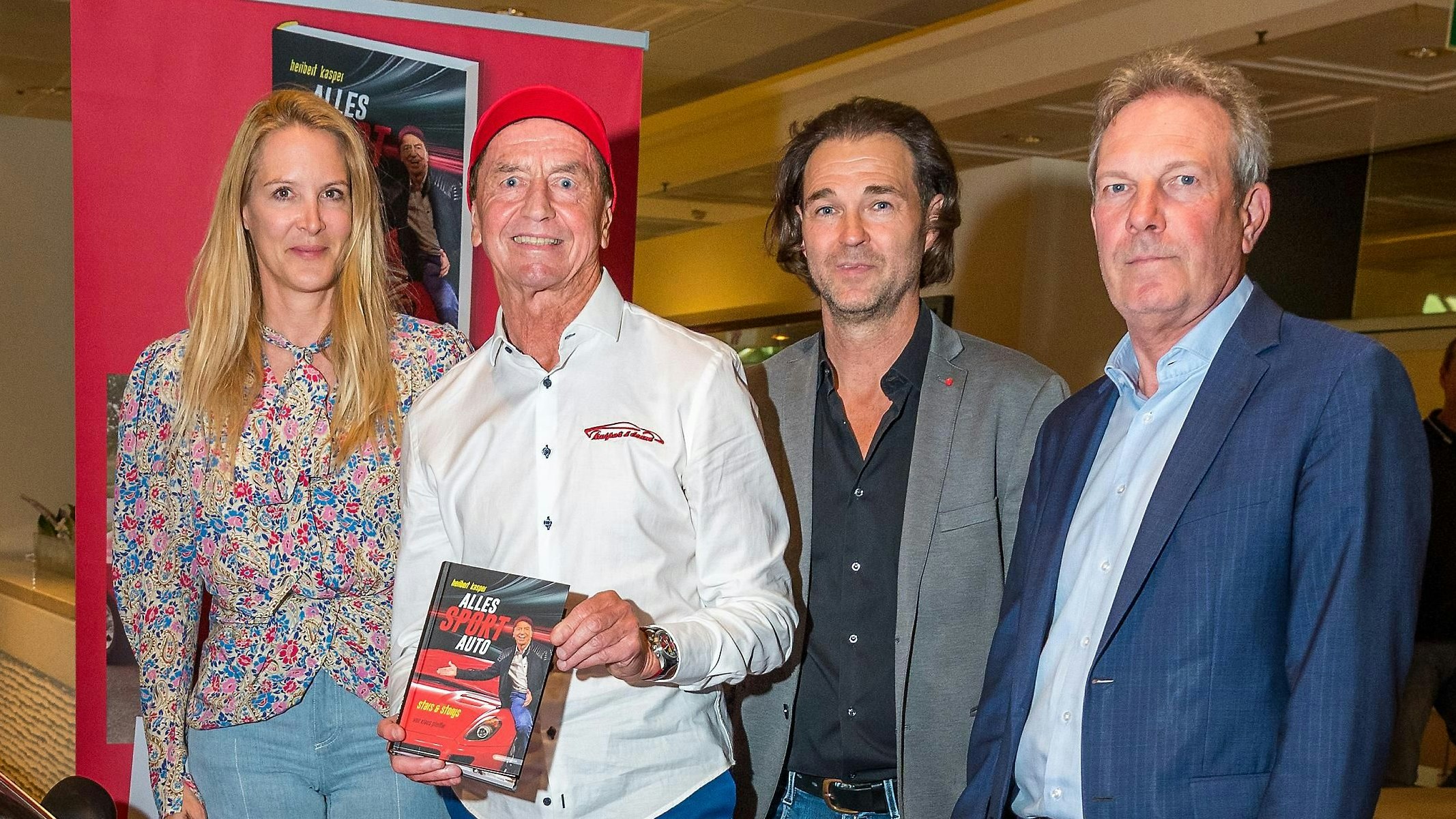 Eva Dichand, Heribert Kasper,  Klaus Pfeiffer, Wolfgang Jansky.