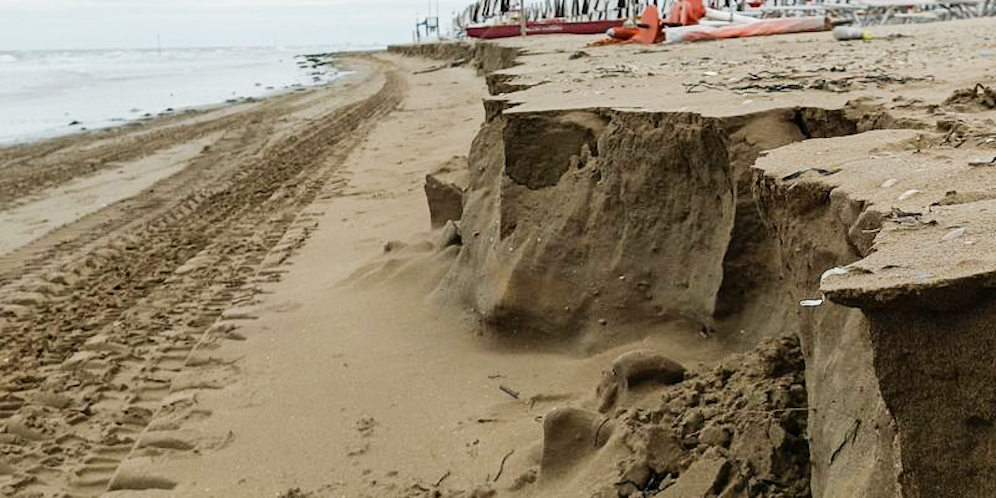 60-ZentimeterStufe: So sieht es in Jesolo nach dem Unwetter aus. 