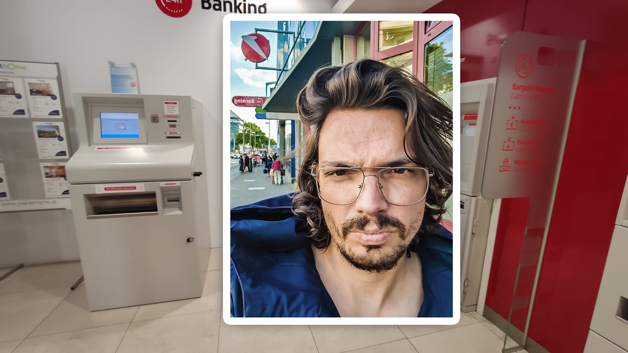 Der Einzahlautomat von Christoph T. entwickelte ein Eigenleben.