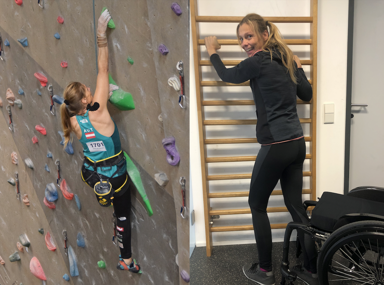Heute.at - Kletterin mit Multipler Sklerose erklimmt Erfolgsleiter