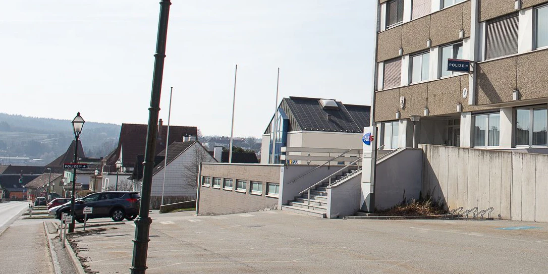 Die Polizei-Inspektion in Zwettl.