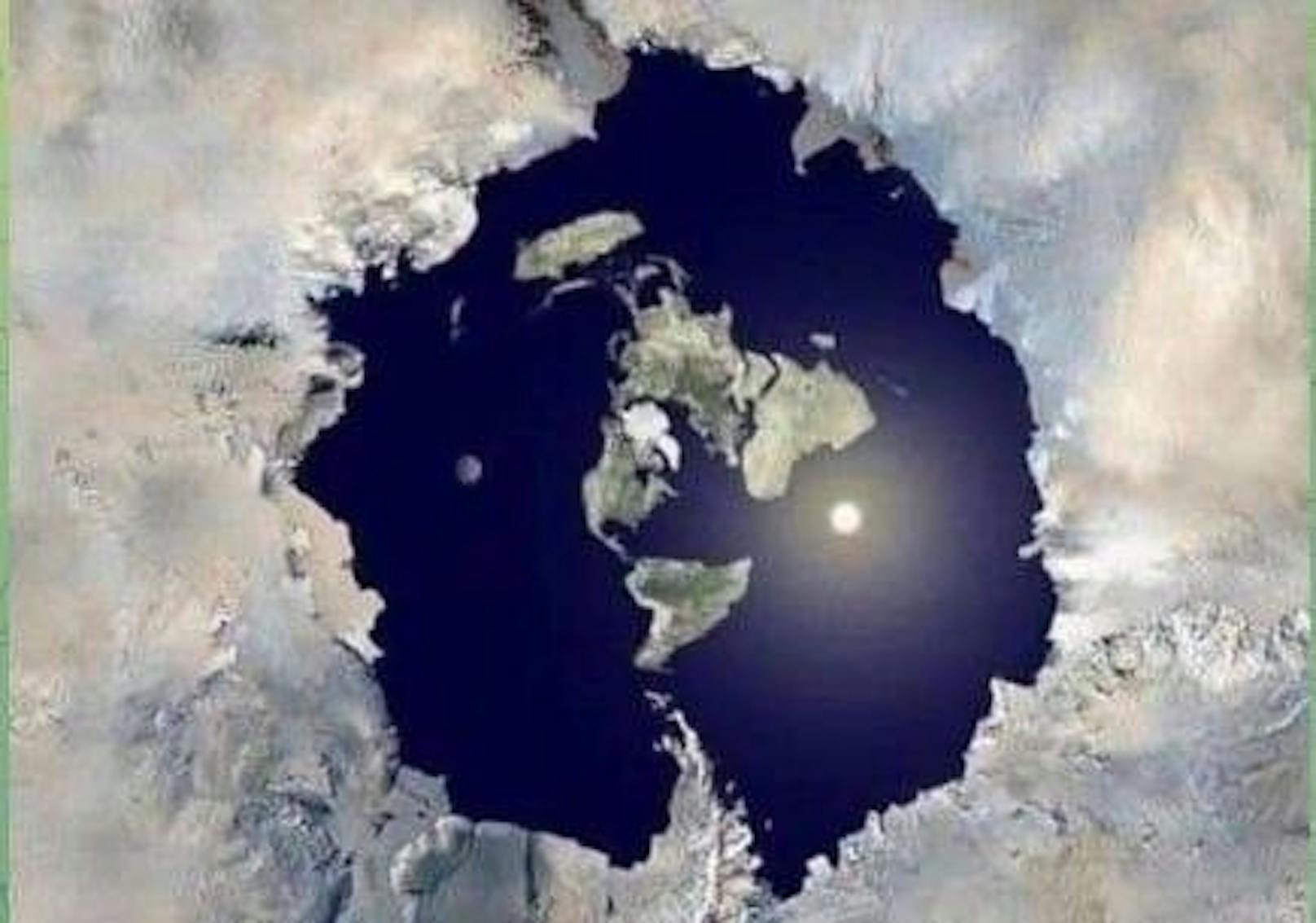 Geleaktes SpaceX-Foto soll flache Erde zeigen