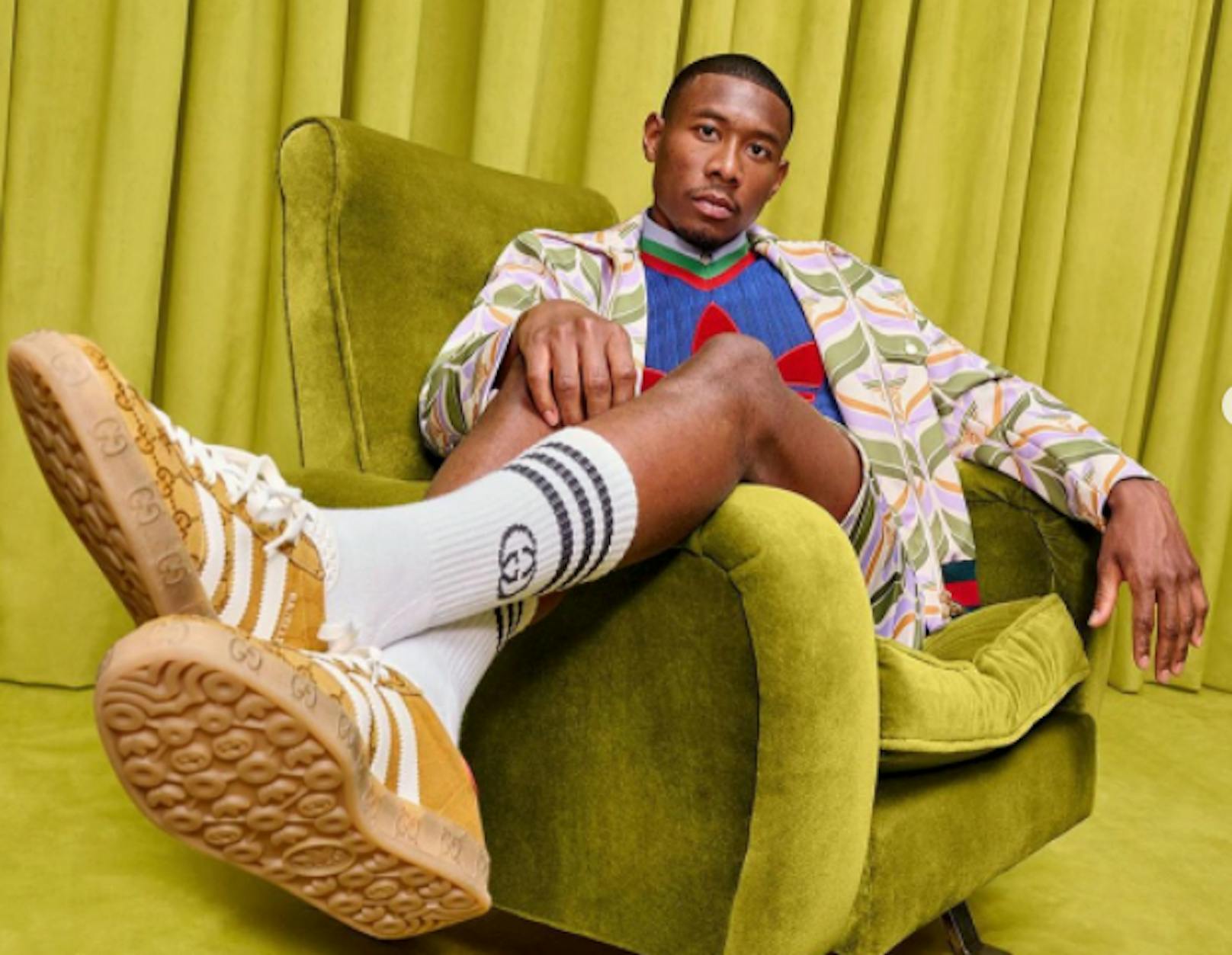 Alaba macht jetzt Werbung für adidas und Gucci