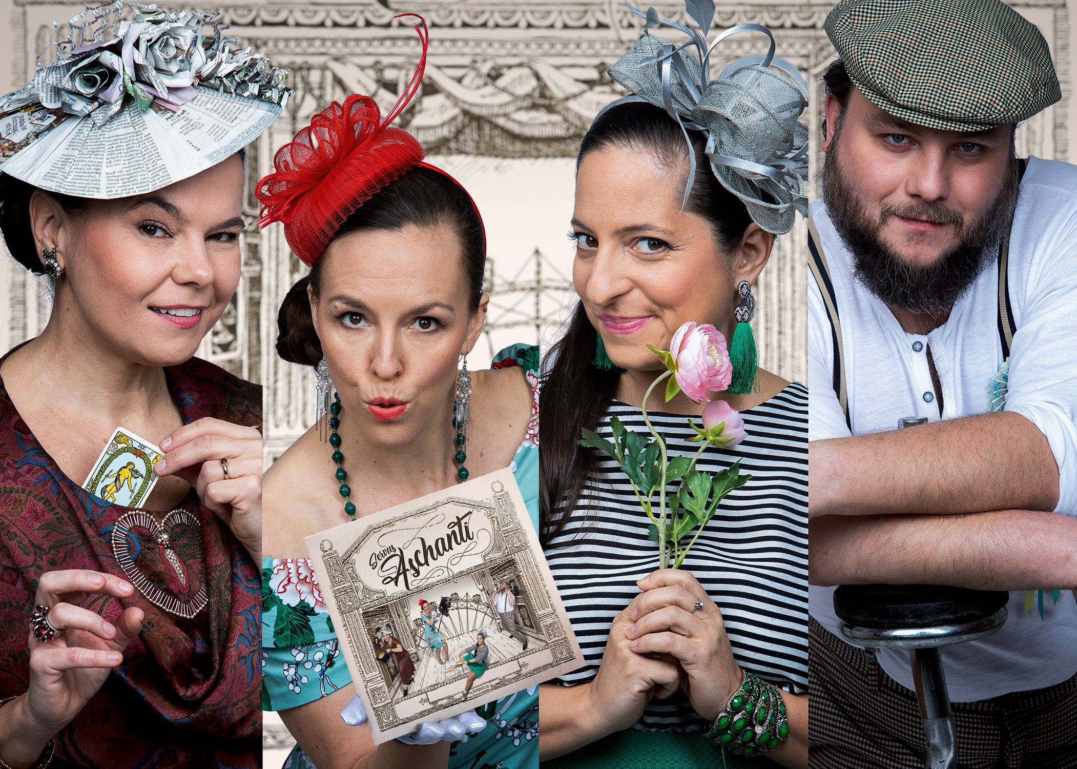 Das A cappella CD-Präsentationskonzert von Caroline Athanasiadis, Franz Alexander Langer, Ursula Gerstbach und Leni Lust findet am 21. Juni im Schutzhaus Zukunft statt.