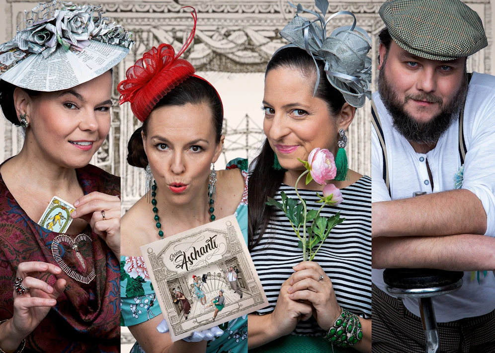 Das A cappella CD-Präsentationskonzert von Caroline Athanasiadis, Franz Alexander Langer, Ursula Gerstbach und Leni Lust findet am 21. Juni im Schutzhaus Zukunft statt.