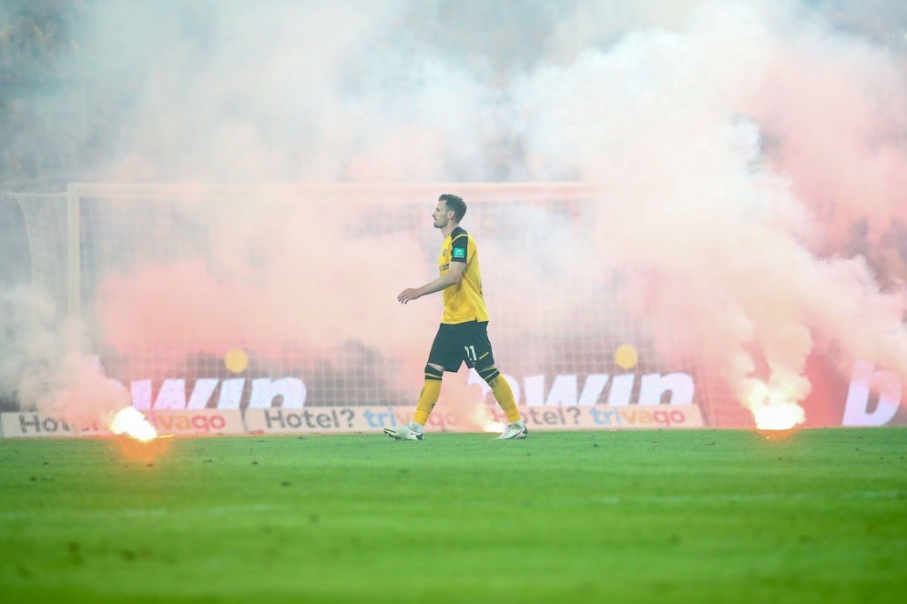 Michael Sollbauer steigt mit Dynamo Dresden ab.