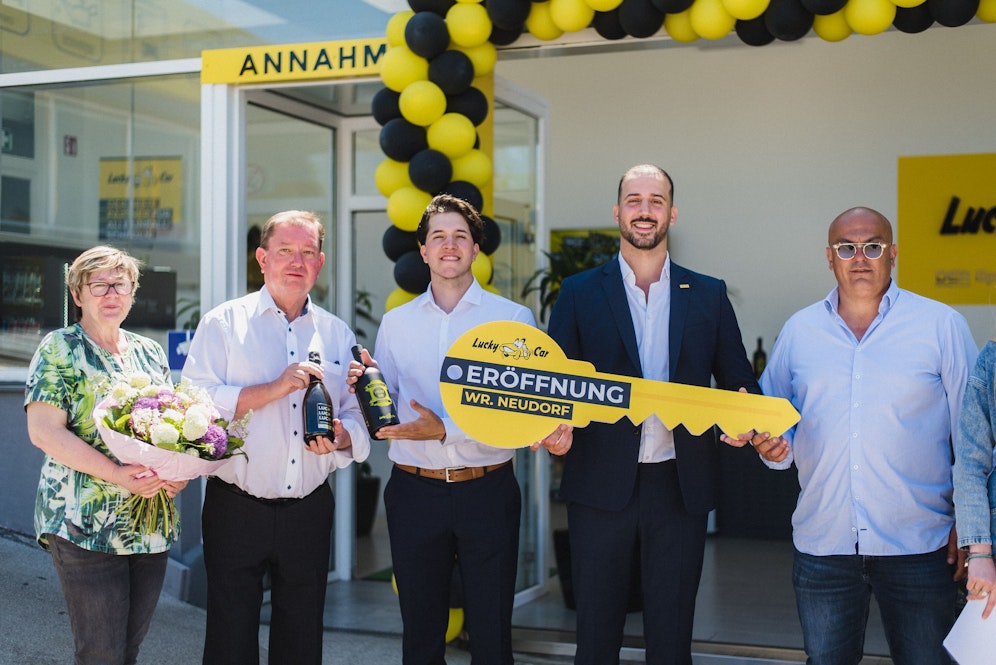 Der Lucky Car Standort wurde in Wr. Neudorf eröffnet.