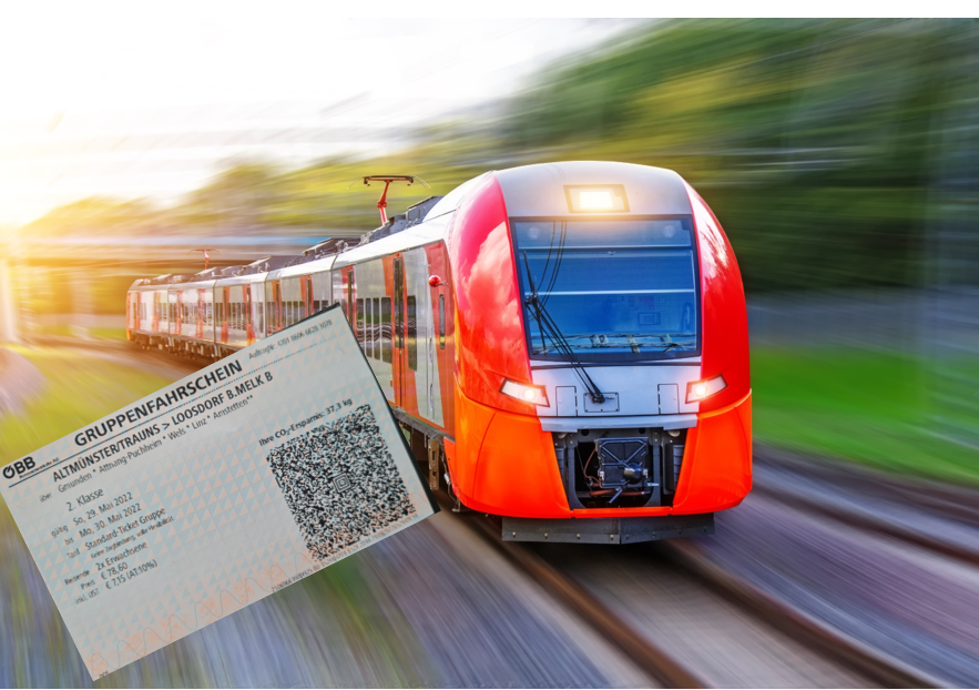 Das Ticket kostet hin und retour knapp 80 Euro.